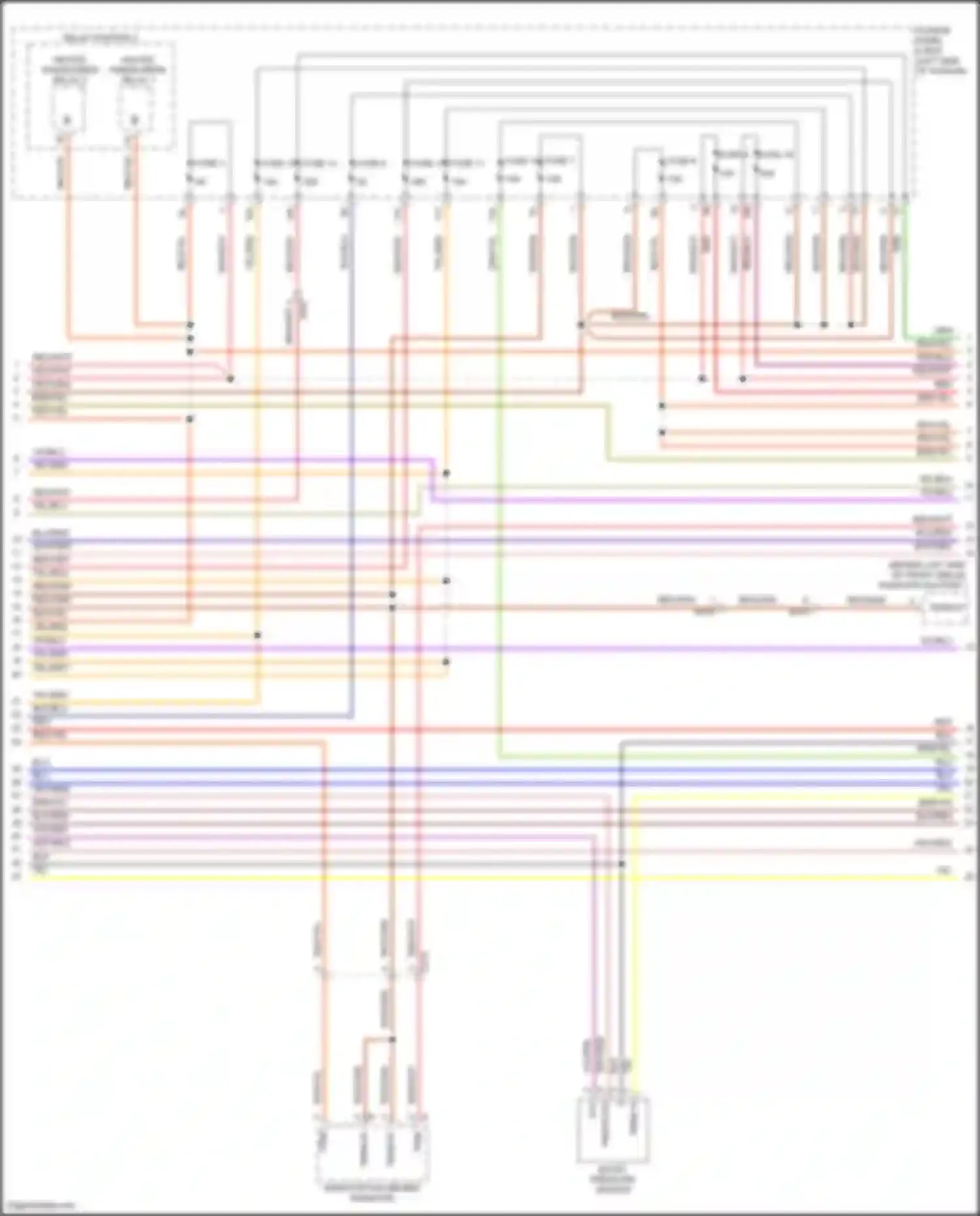 Macan GTS Porsche I facelift (2018-2021): Wiring diagram engine performance 2.0l turbo (7 of 8)