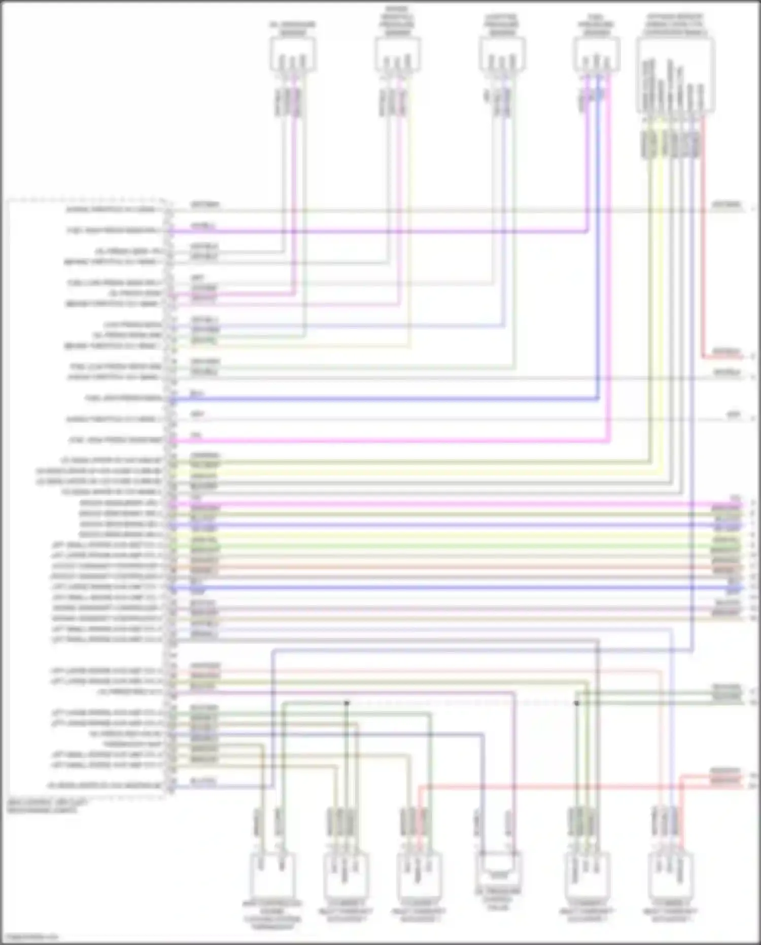 Macan GTS Porsche I facelift (2018-2021): Wiring diagram engine performance 2.9l turbo (1 of 9)