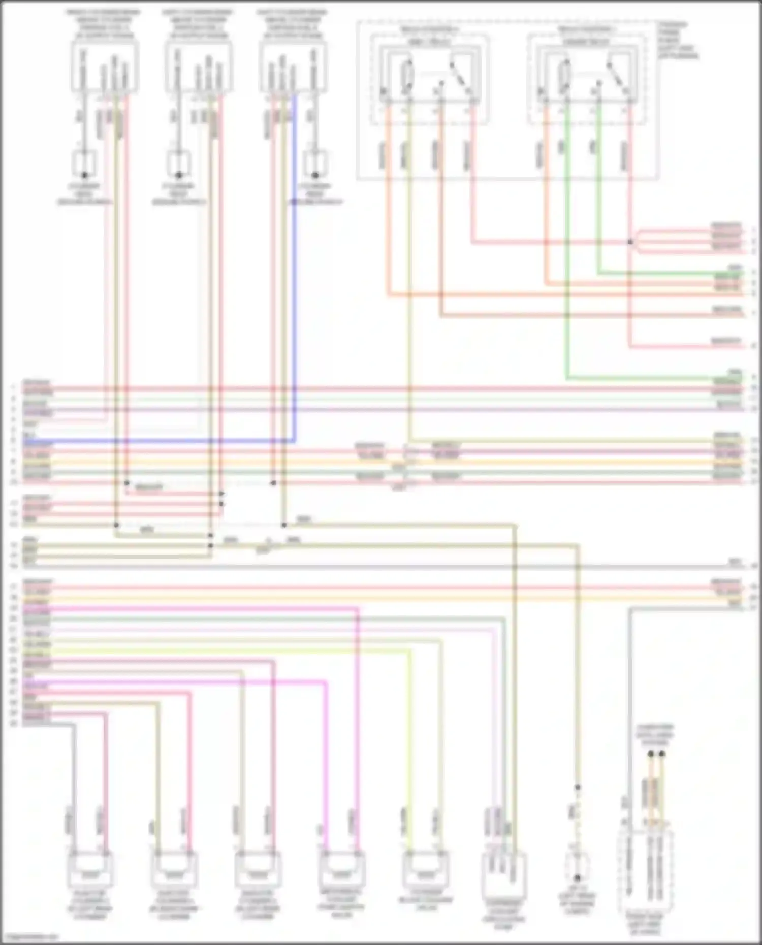 Macan GTS Porsche I facelift (2018-2021): Wiring diagram engine performance 2.9l turbo (4 of 9)