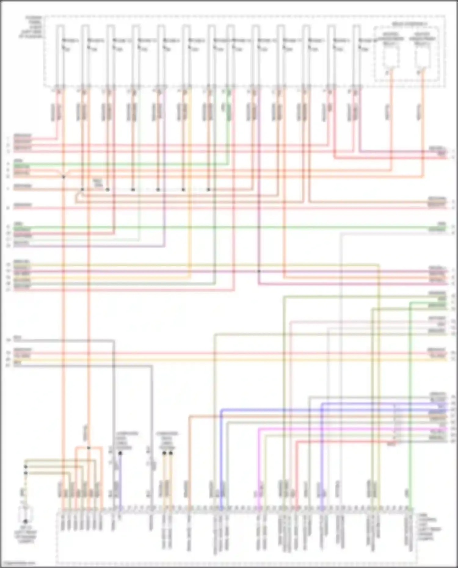 Macan GTS Porsche I facelift (2018-2021): Wiring diagram engine performance 2.9l turbo (5 of 9)