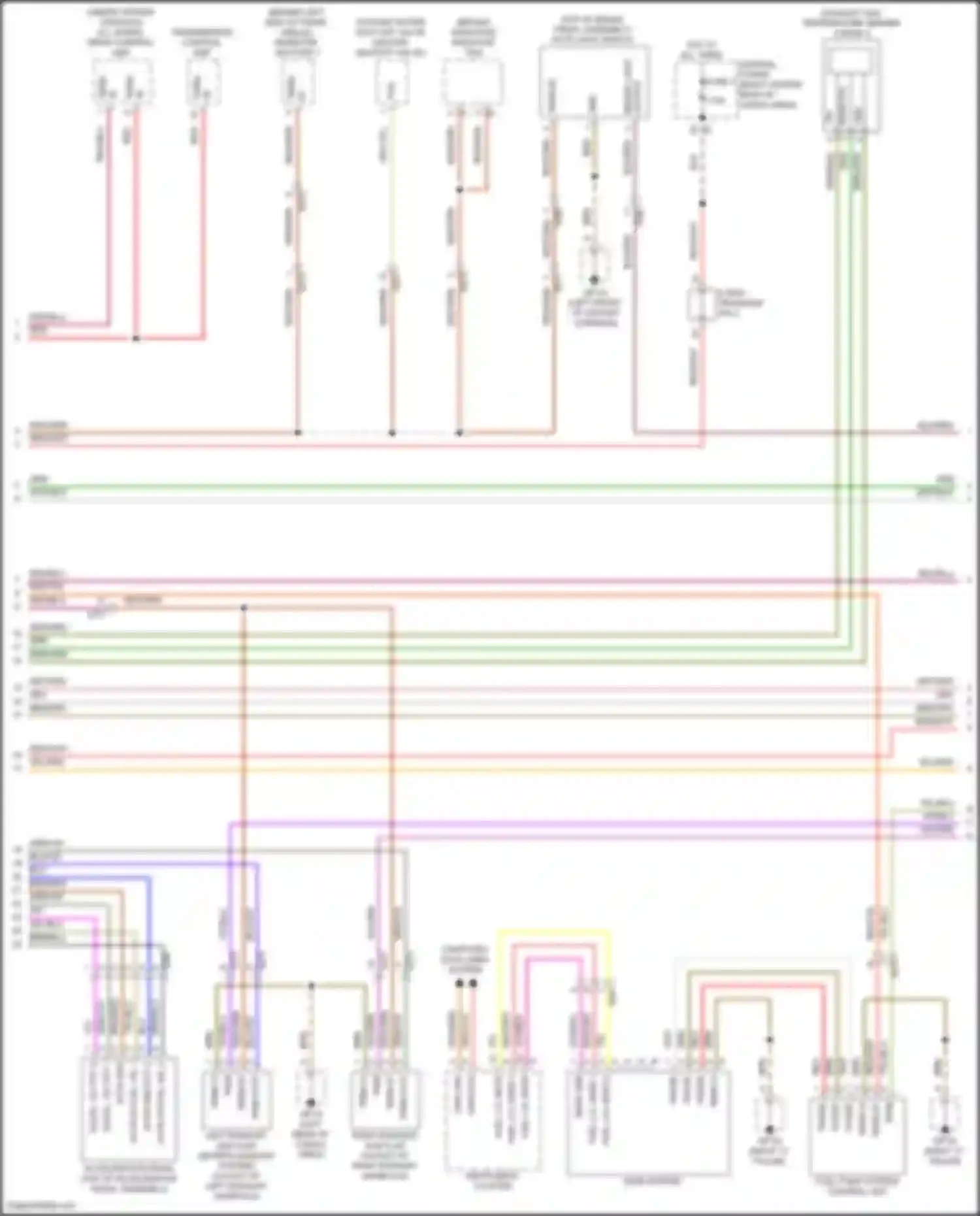 Macan GTS Porsche I facelift (2018-2021): Wiring diagram engine performance 2.9l turbo (6 of 9)