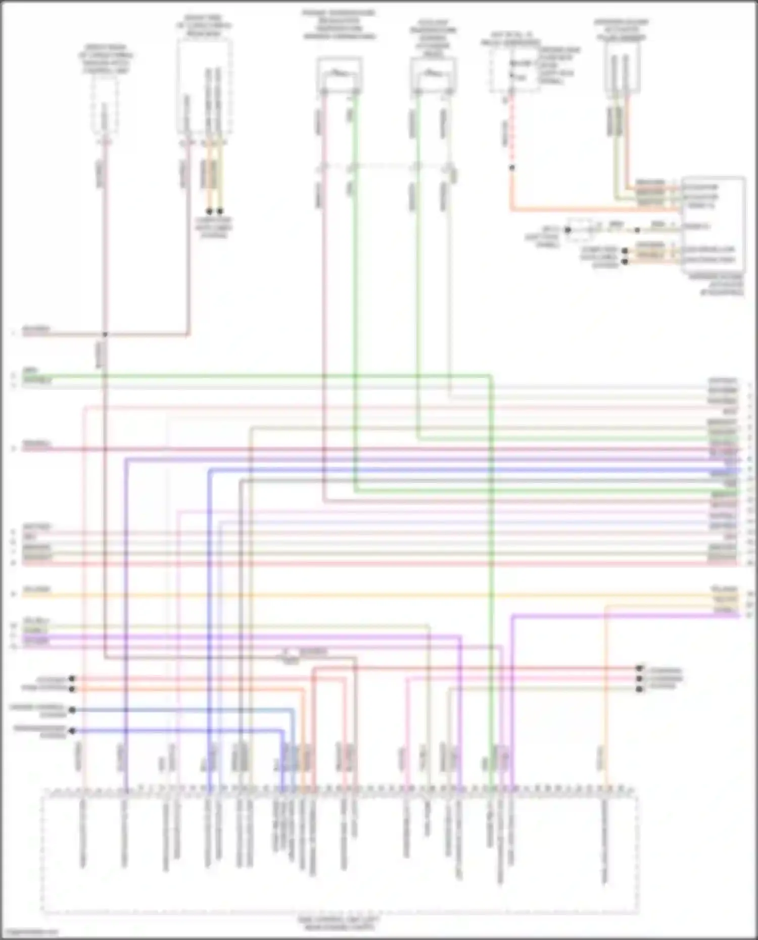 Macan GTS Porsche I facelift (2018-2021): Wiring diagram engine performance 2.9l turbo (7 of 9)