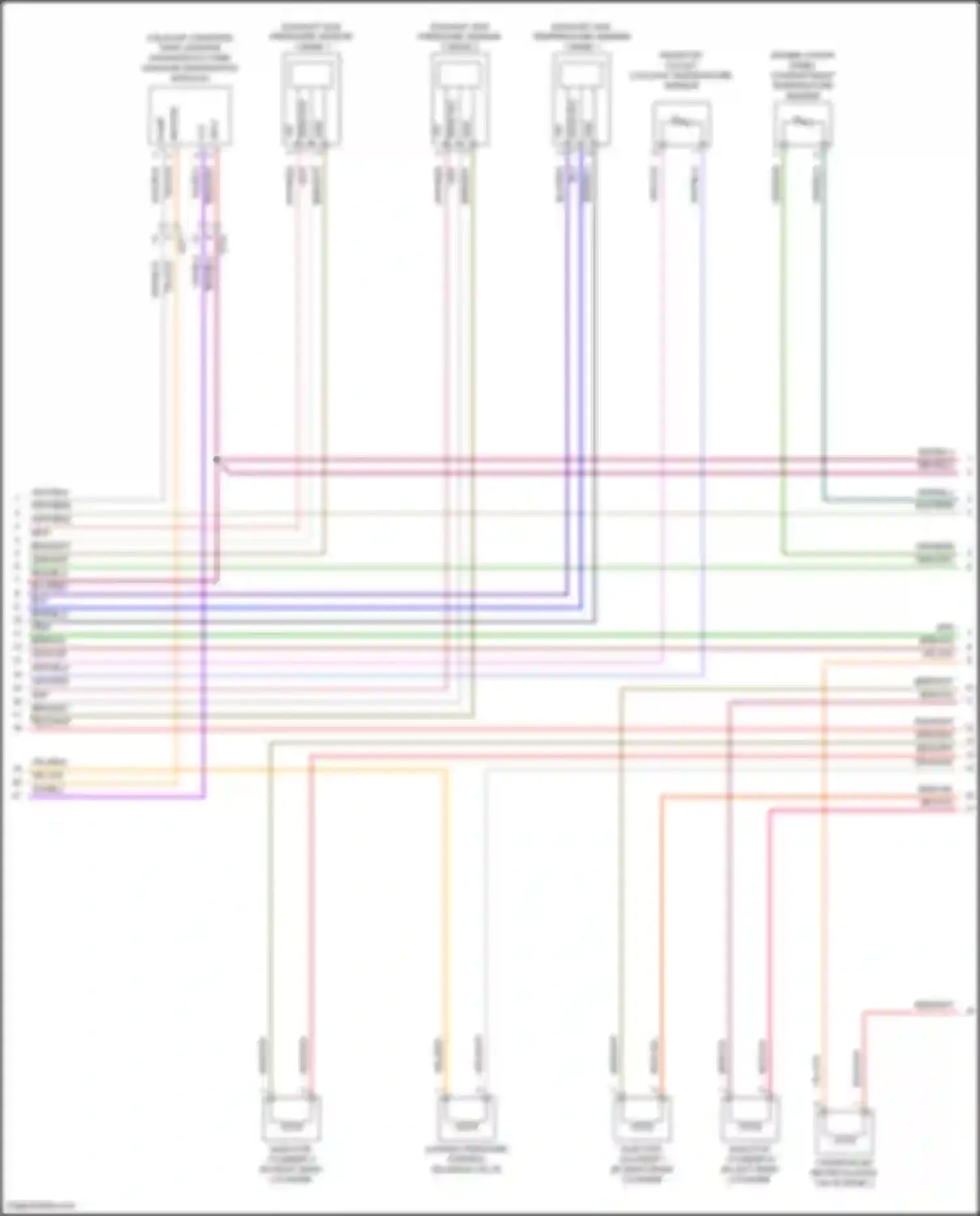 Macan GTS Porsche I facelift (2018-2021): Wiring diagram engine performance 2.9l turbo (8 of 9)
