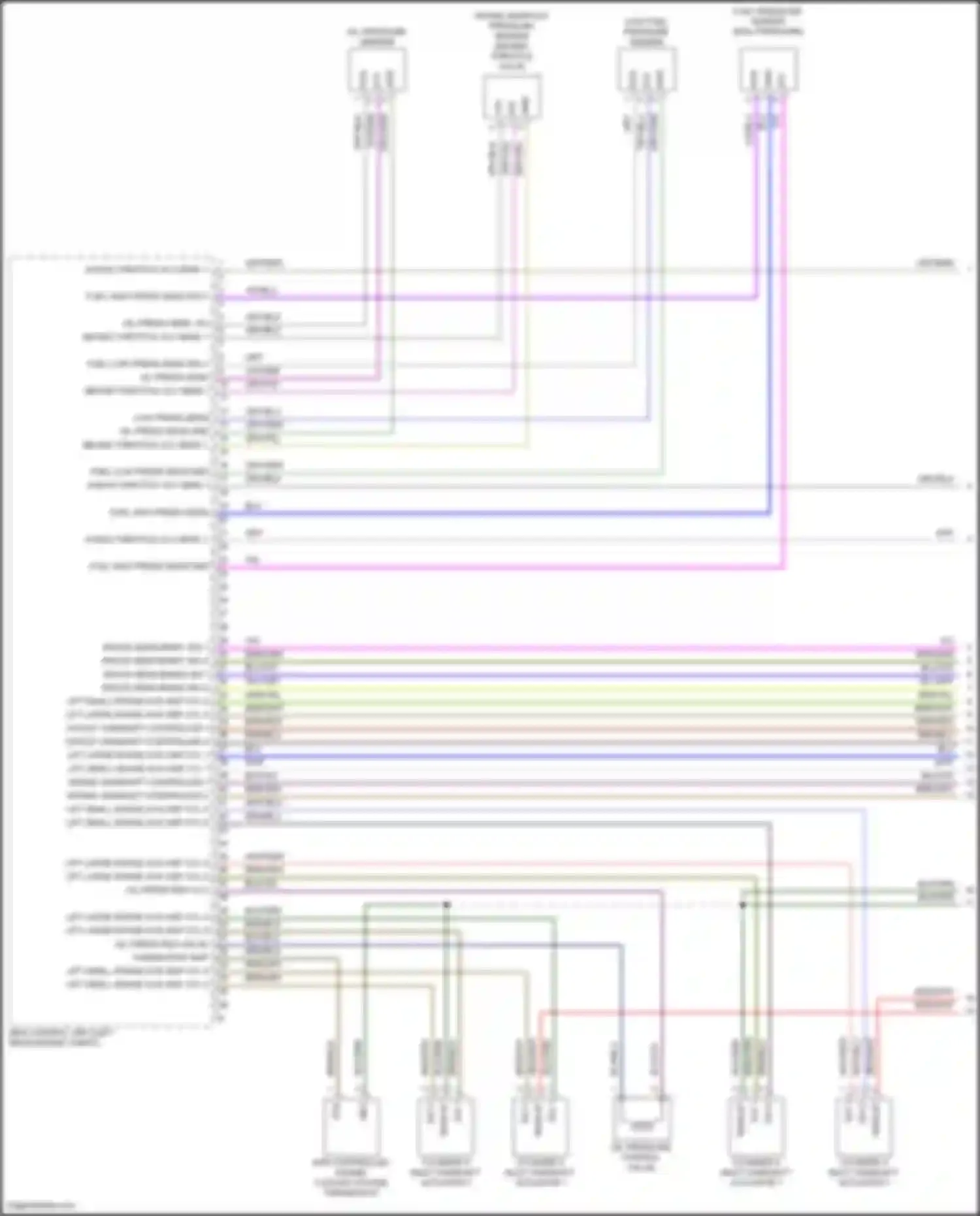 Macan GTS Porsche I facelift (2018-2021): Wiring diagram engine performance 3.0l turbo (1 of 9)