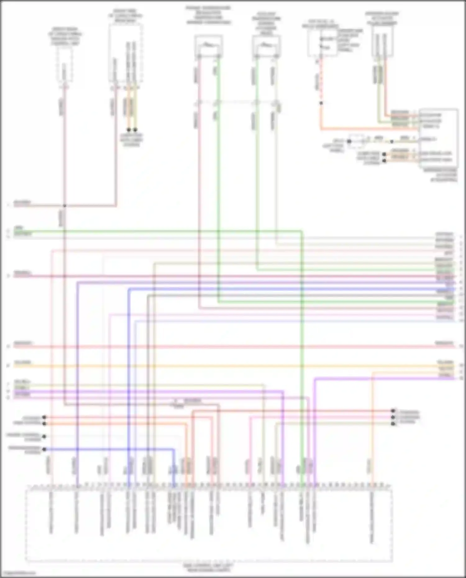 Macan GTS Porsche I facelift (2018-2021): Wiring diagram engine performance 3.0l turbo (7 of 9)