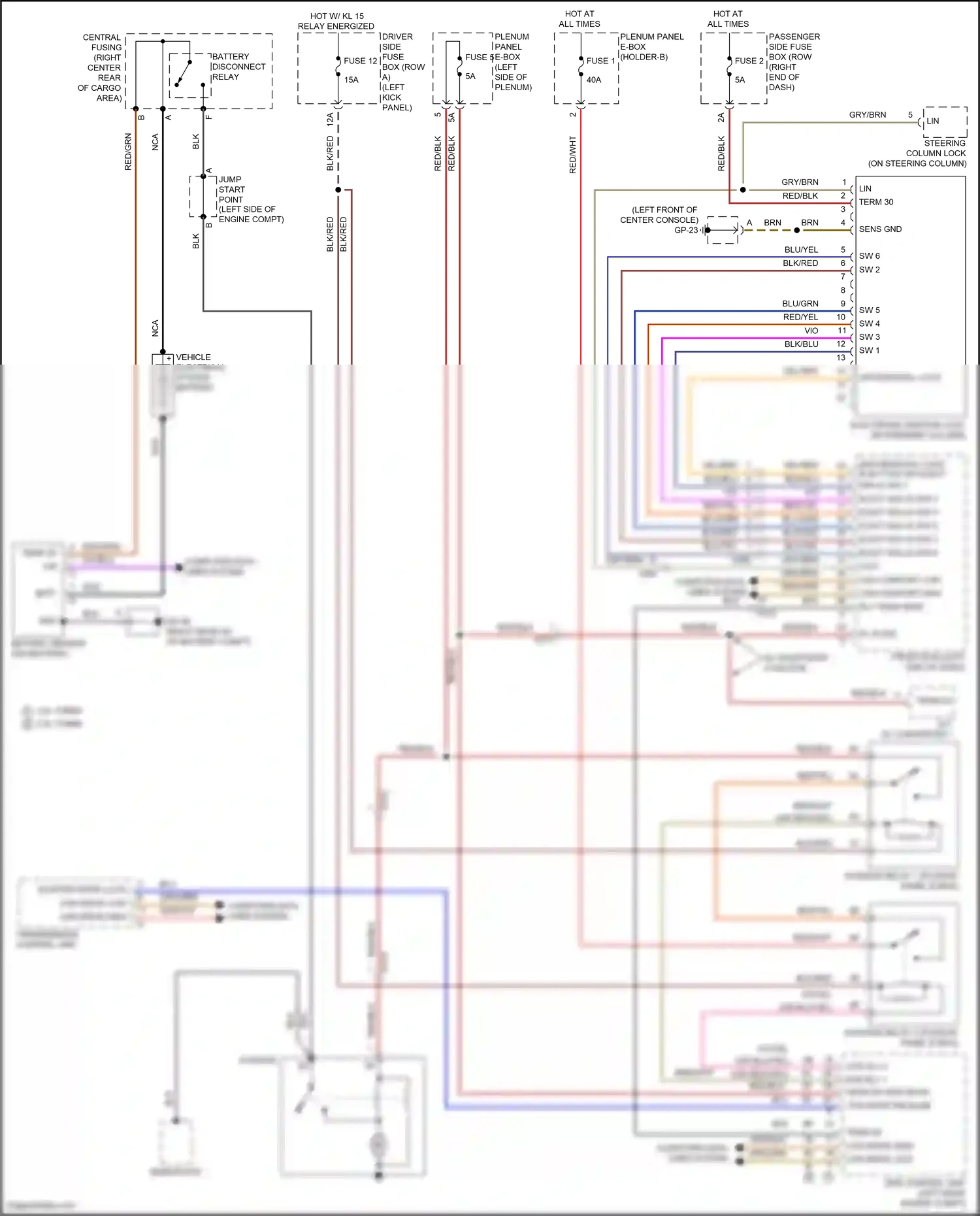 Porsche Macan GTS I facelift (2018-2021) computer data lines system wiring diagram  (70 of 93)