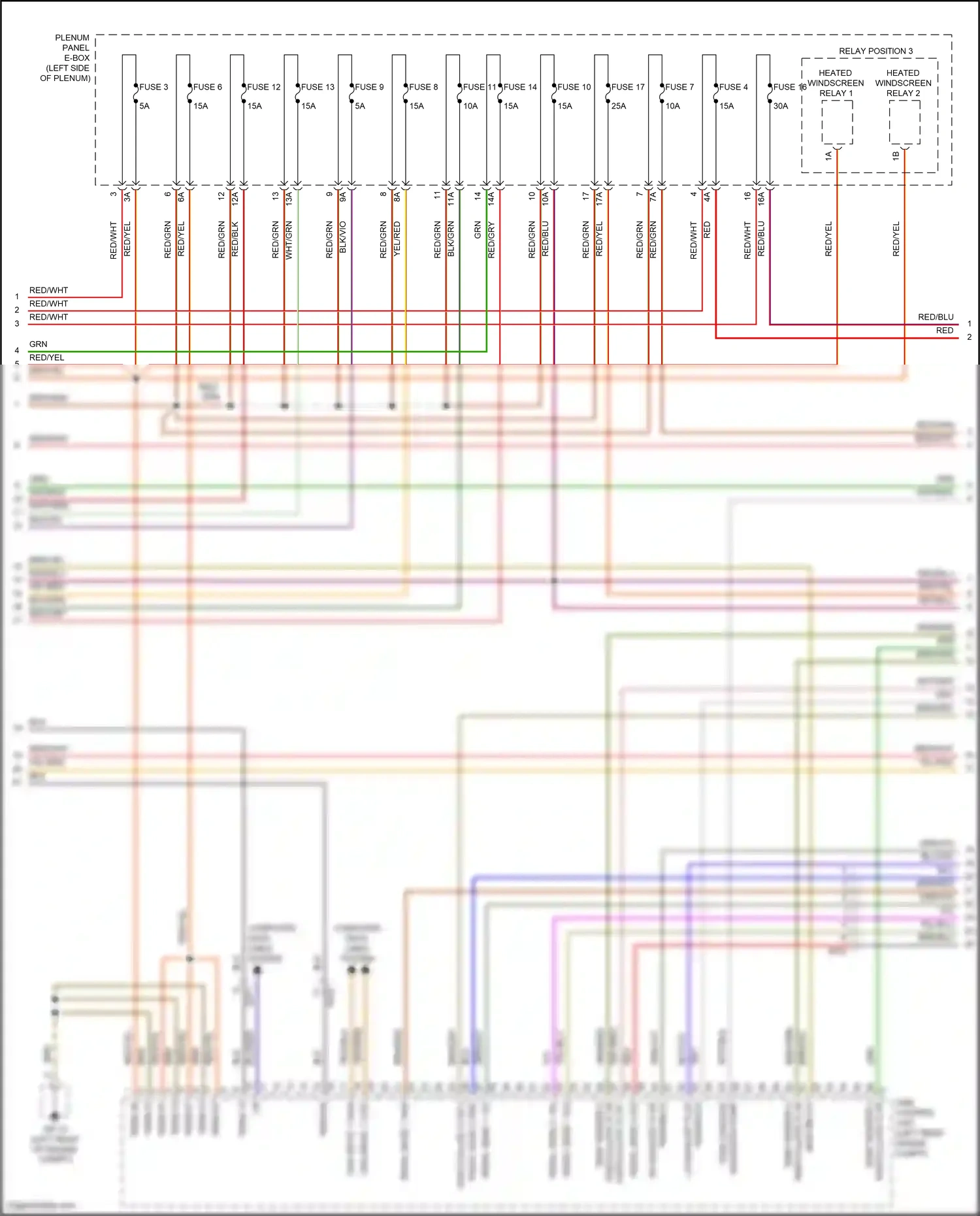 Porsche Macan GTS I facelift (2018-2021) computer data lines system wiring diagram  (84 of 93)