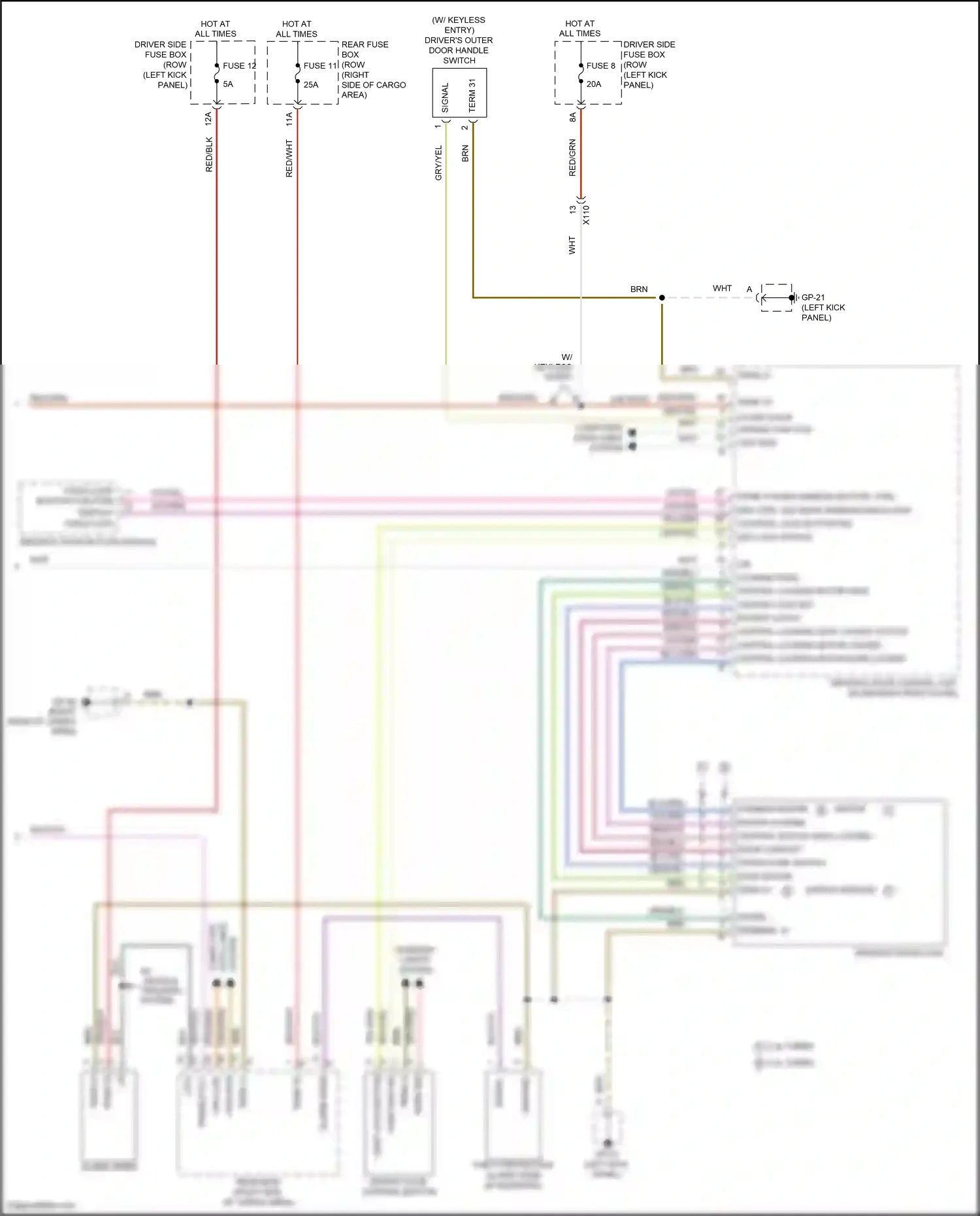 Porsche Macan GTS I facelift (2018-2021) computer data lines system wiring diagram  (18 of 93)