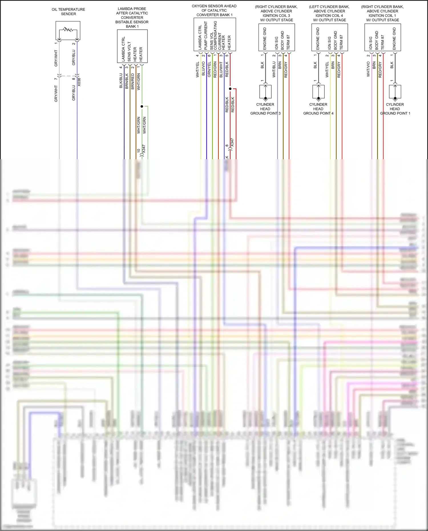 Porsche Macan GTS I facelift (2018-2021) lambda ctrl wiring diagram  (4 of 5)