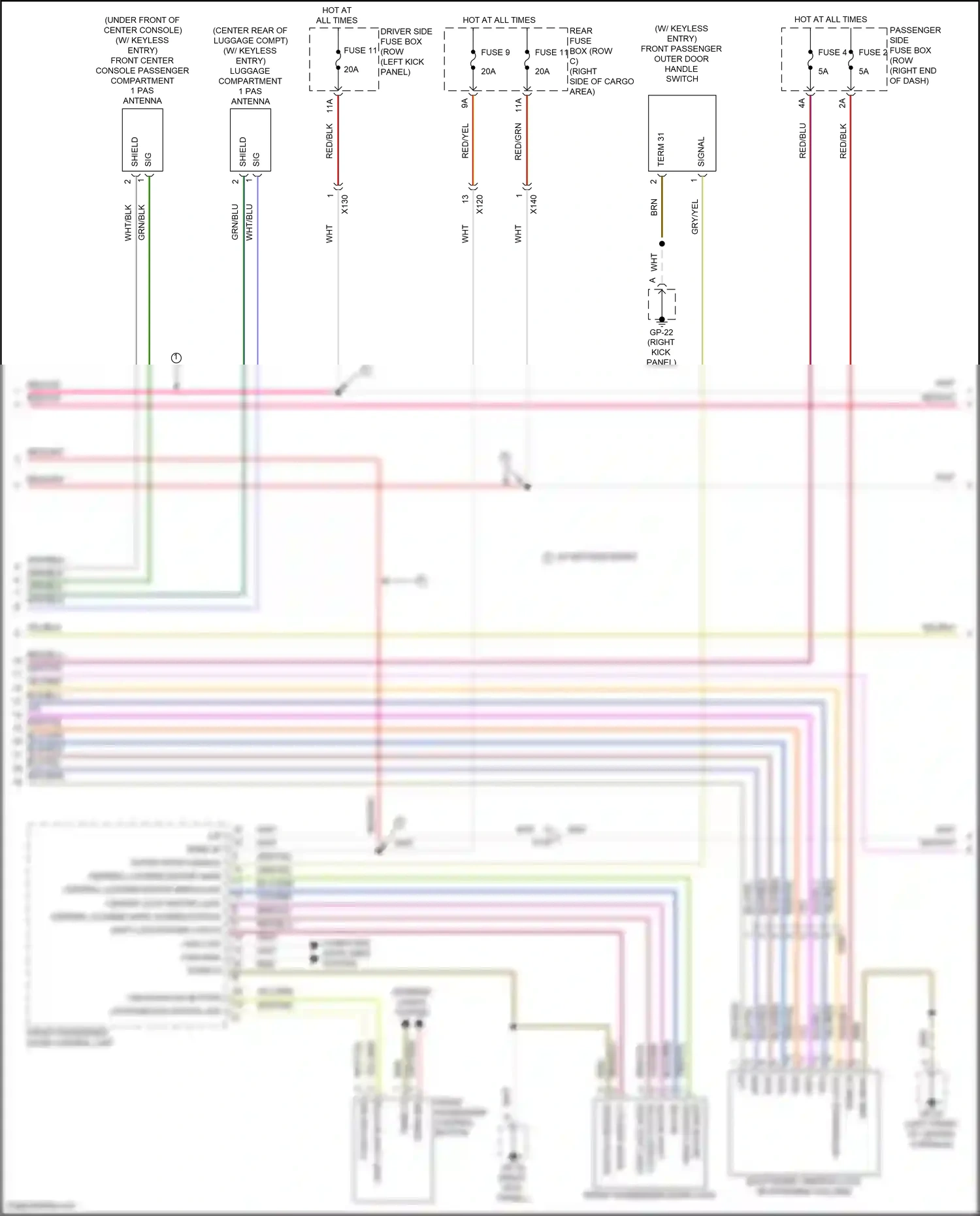 Porsche Macan S I facelift 2 (2021-2024) function ind wiring diagram  (1 of 6)