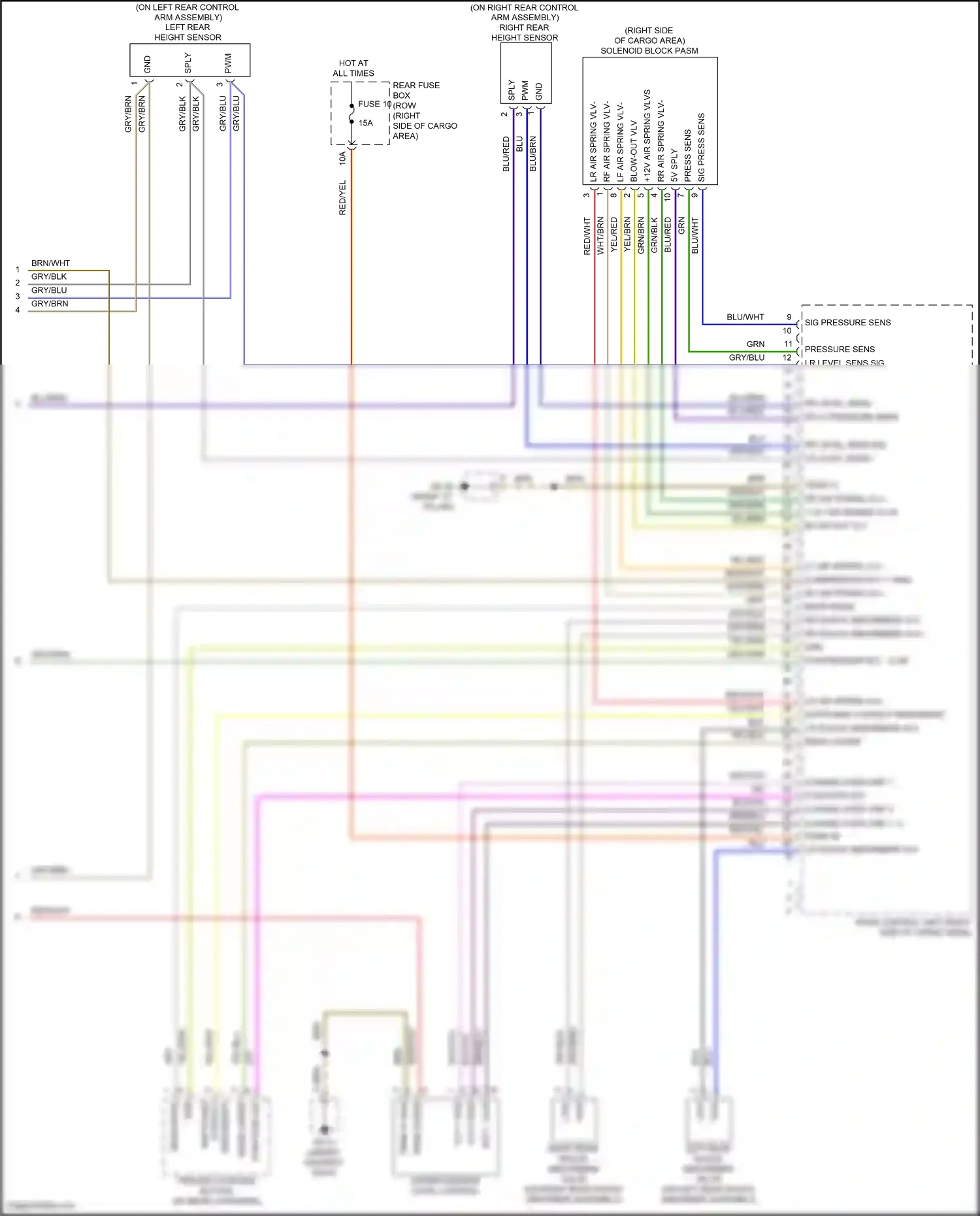 Porsche Macan S I facelift 2 (2021-2024) function led wiring diagram  (1 of 2)