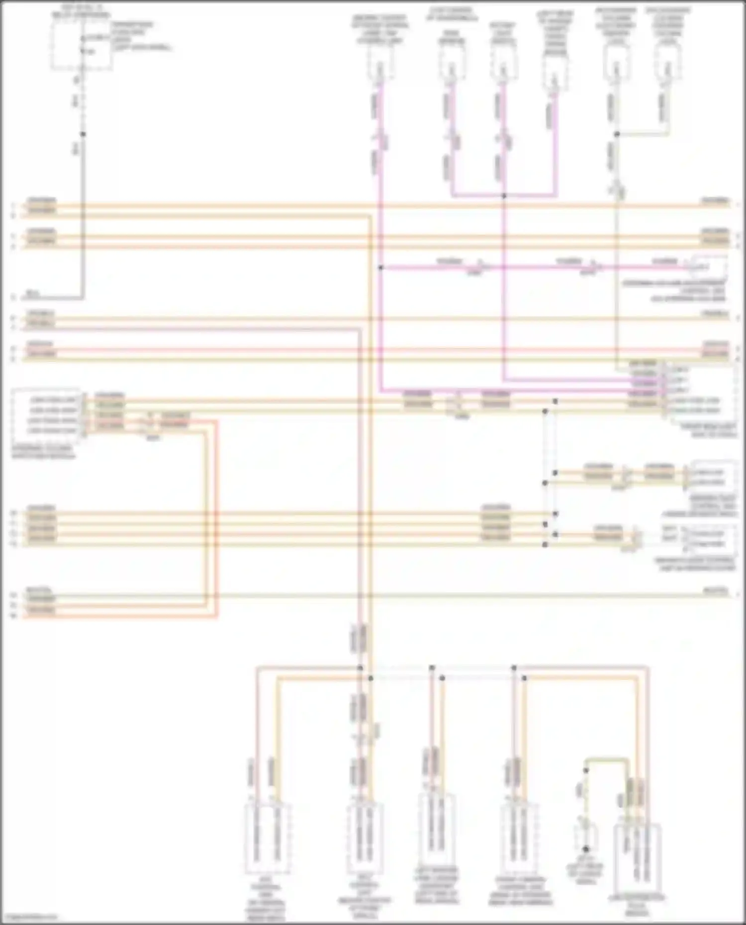 Macan S Porsche I facelift (2018-2021): Computer data lines circuit (2 of 3)