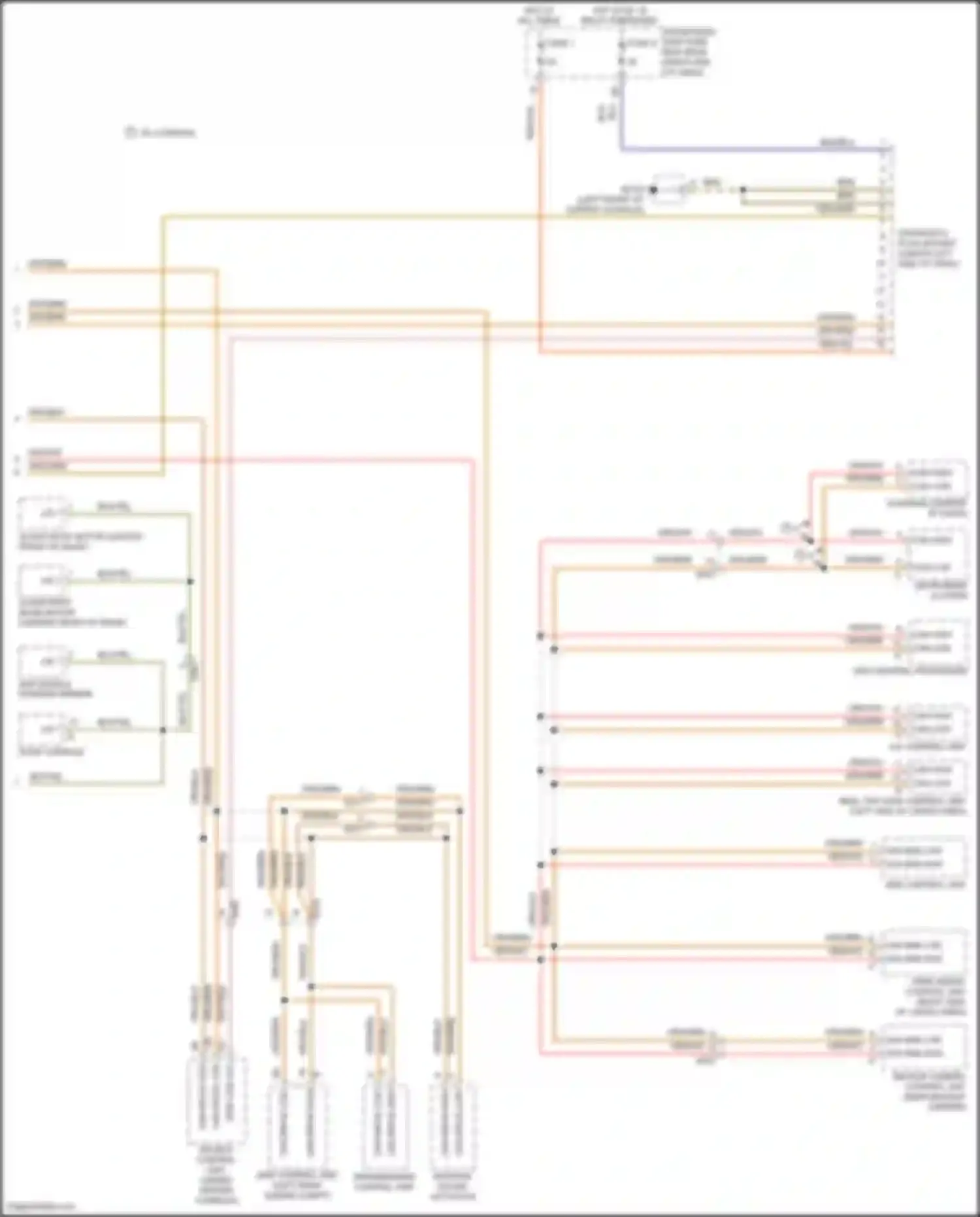 Macan S Porsche I facelift (2018-2021): Computer data lines circuit (3 of 3)
