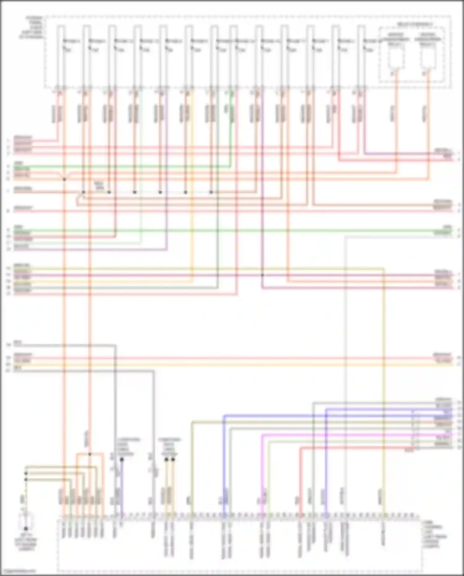 Macan S Porsche I facelift (2018-2021): Wiring diagram engine performance 3.0l turbo (5 of 9)