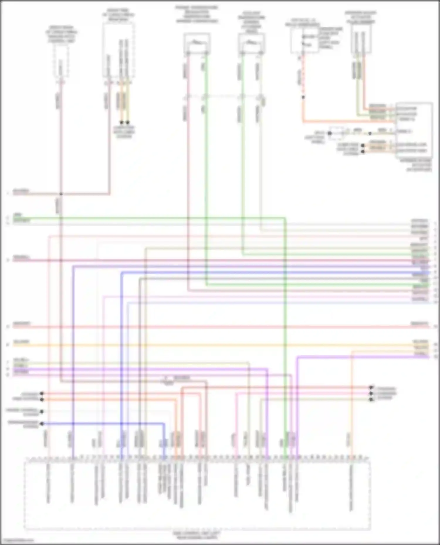Macan S Porsche I facelift (2018-2021): Wiring diagram engine performance 3.0l turbo (7 of 9)