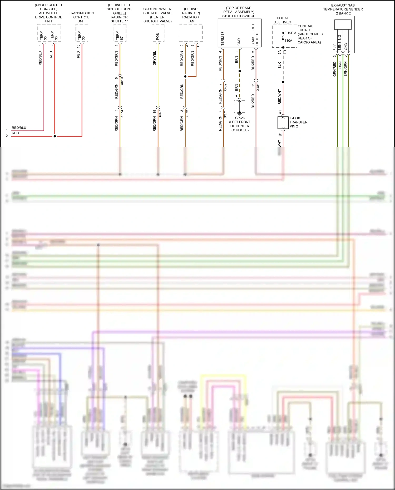 Porsche Macan Turbo I facelift (2018-2021) computer data lines system wiring diagram  (93 of 93)