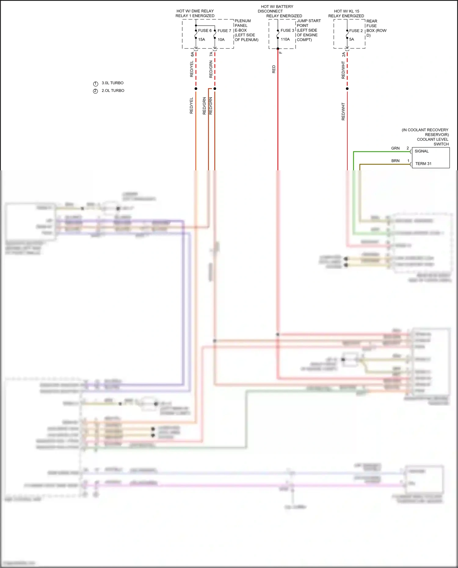 Porsche Macan Turbo I facelift (2018-2021) computer data lines system wiring diagram  (63 of 93)