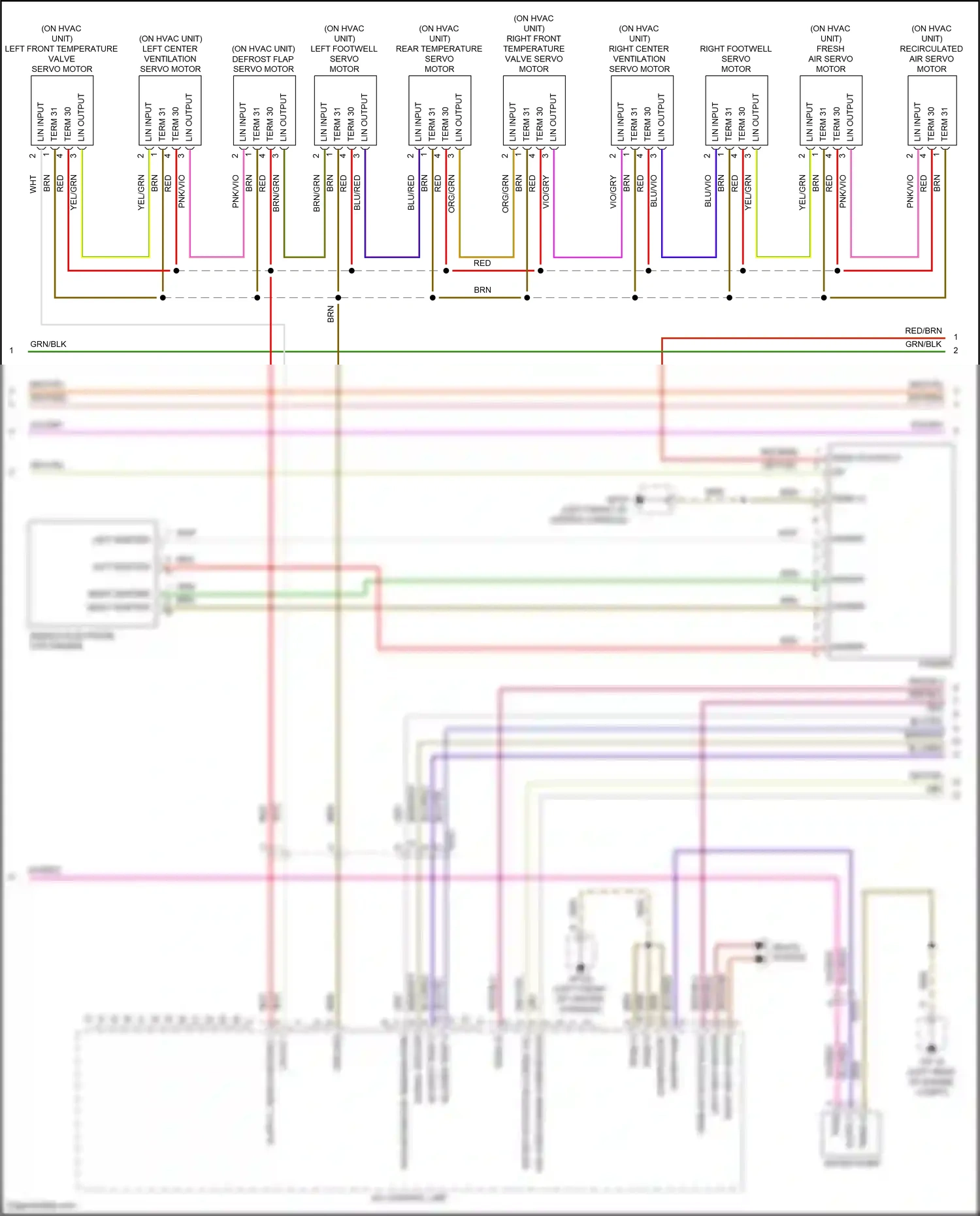 Porsche Macan Turbo I facelift (2018-2021) lin input wiring diagram  (1 of 1)