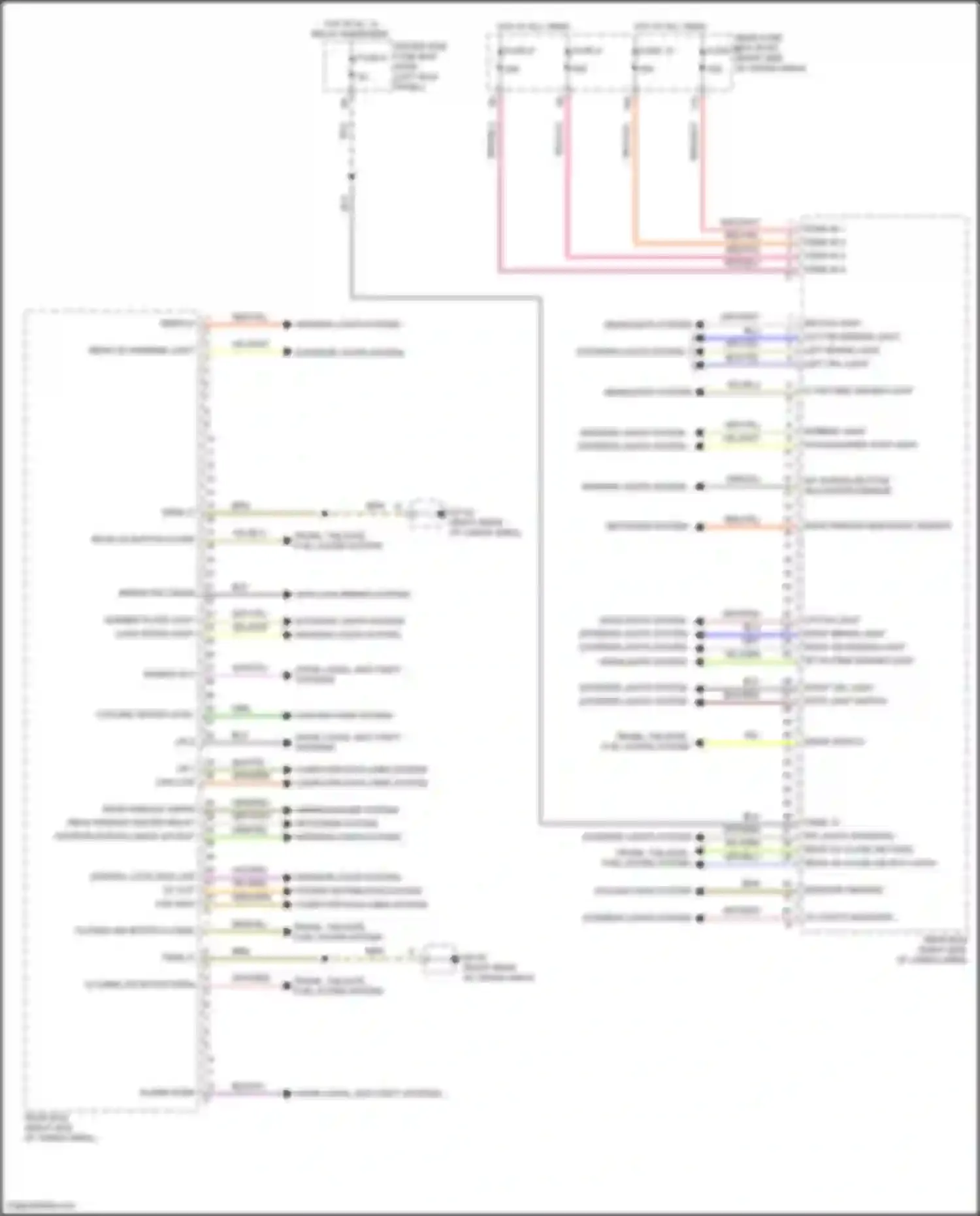 Wiring diagram fuse 11 for Porsche Macan Turbo I (2014-2019) (18 of 24)