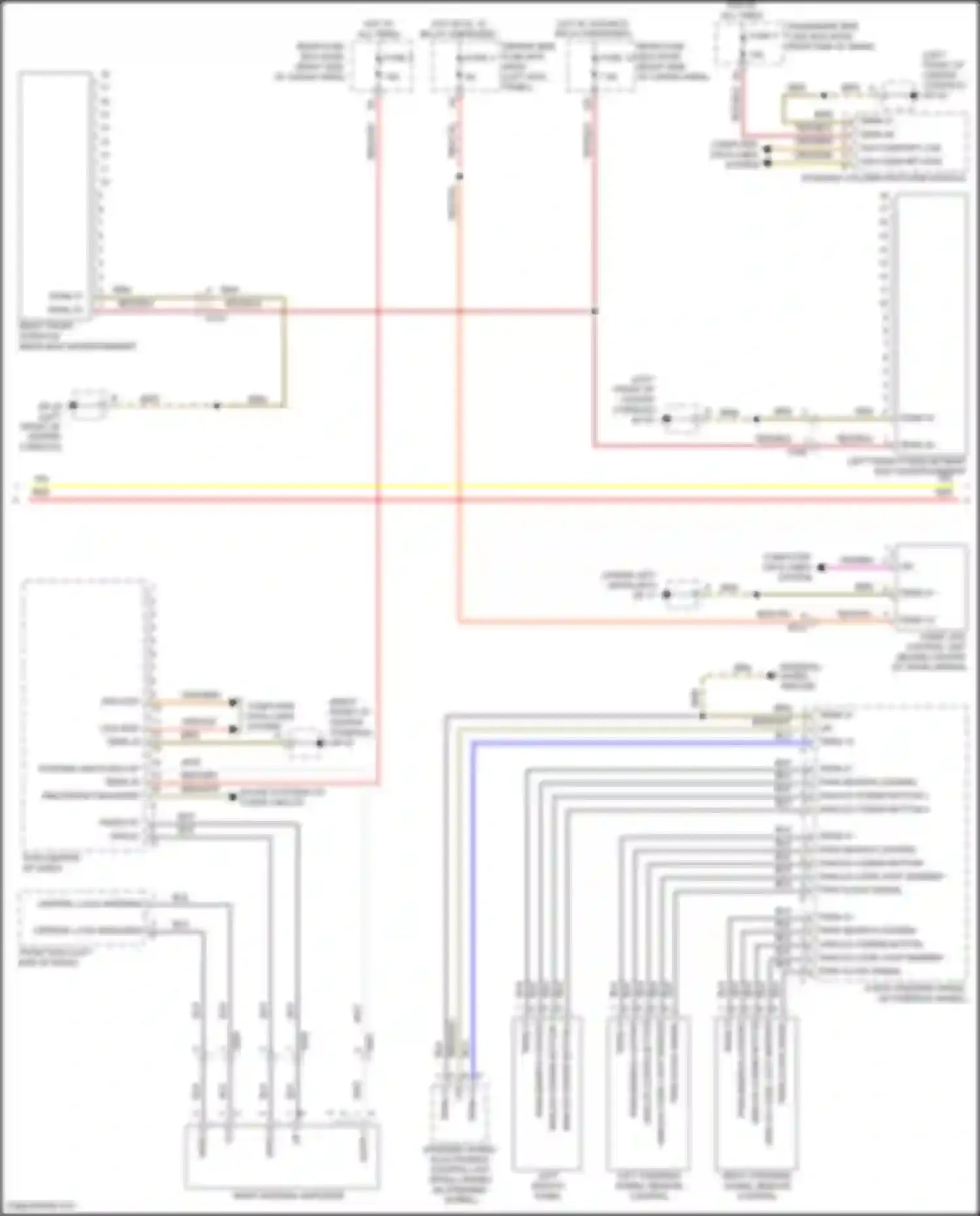 Wiring diagram pwm search lighting for Porsche Macan Turbo I (2014-2019)
