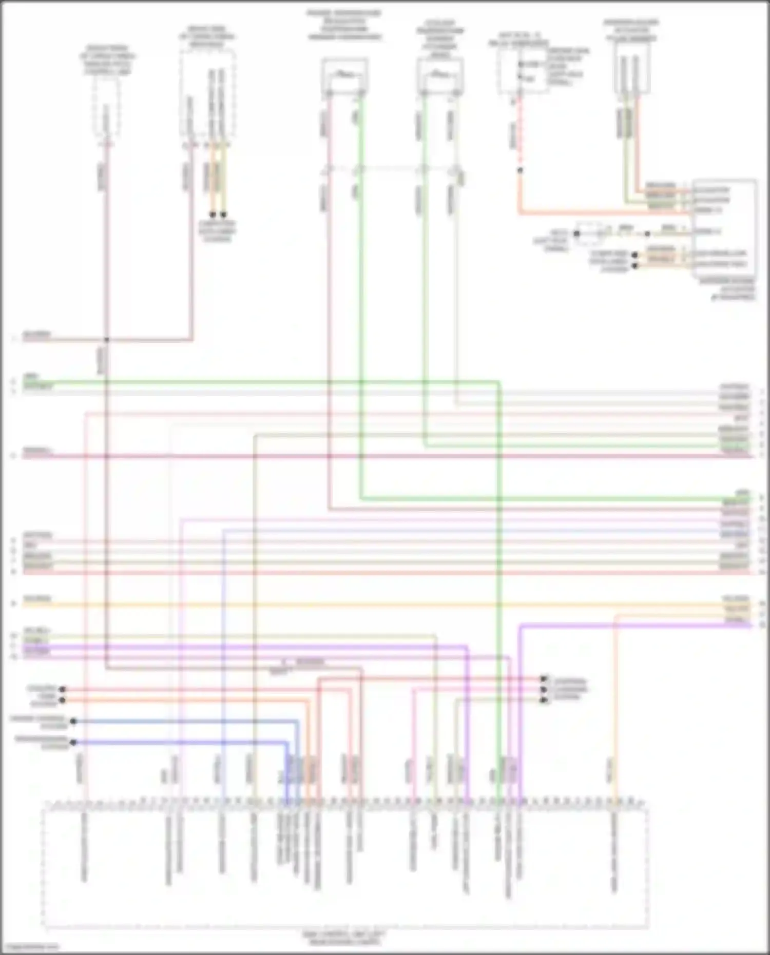 Macan Porsche I facelift 2 (2021-2024): Wiring diagram engine performance 2.9l turbo (7 of 9)