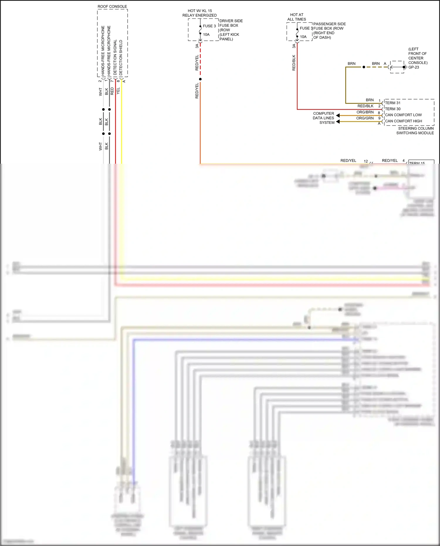 Wiring diagram blk for Porsche Macan I facelift 2 (2021-2024) (49 of 84)