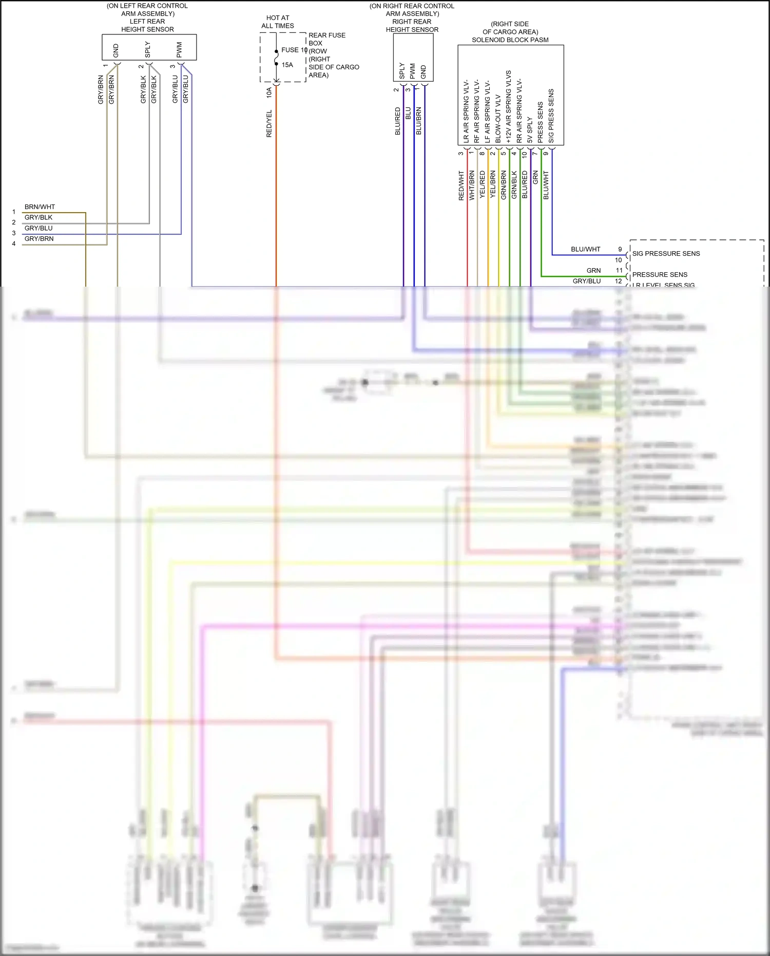 Wiring diagram blu for Porsche Macan I facelift 2 (2021-2024) (3 of 67)