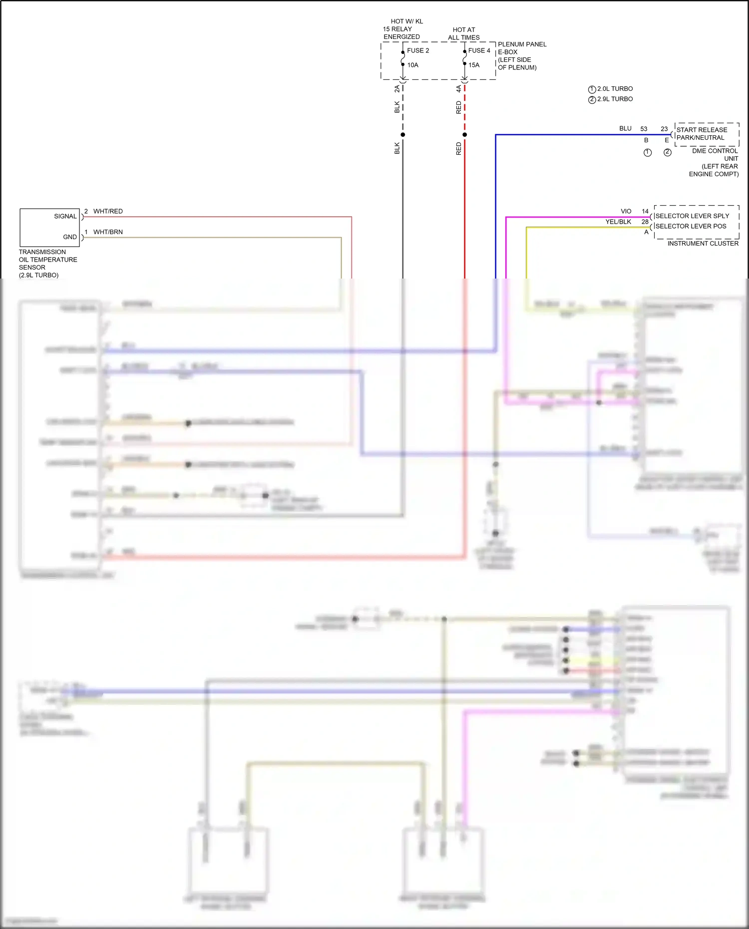 Wiring diagram computer data lines system for Porsche Macan I facelift 2 (2021-2024) (31 of 88)