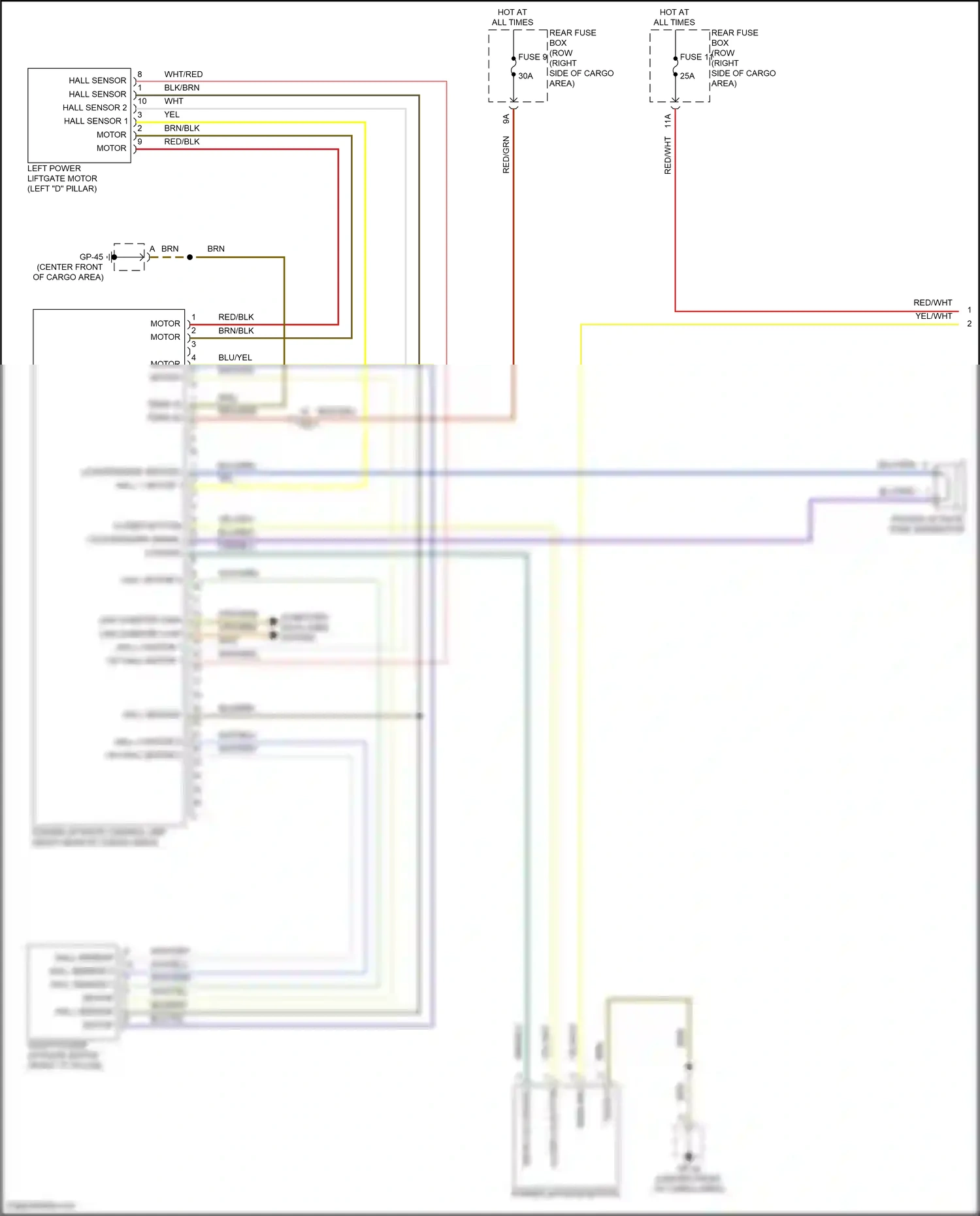 Wiring diagram computer data lines system for Porsche Macan I facelift 2 (2021-2024) (19 of 88)
