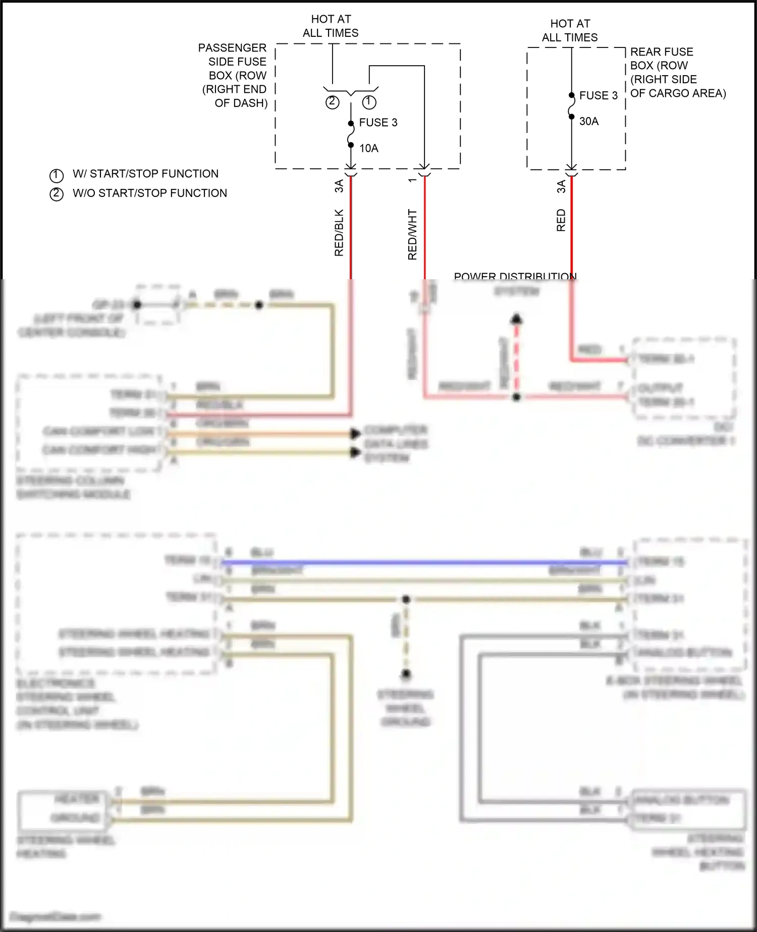 Wiring diagram computer data lines system for Porsche Macan I facelift 2 (2021-2024) (6 of 88)
