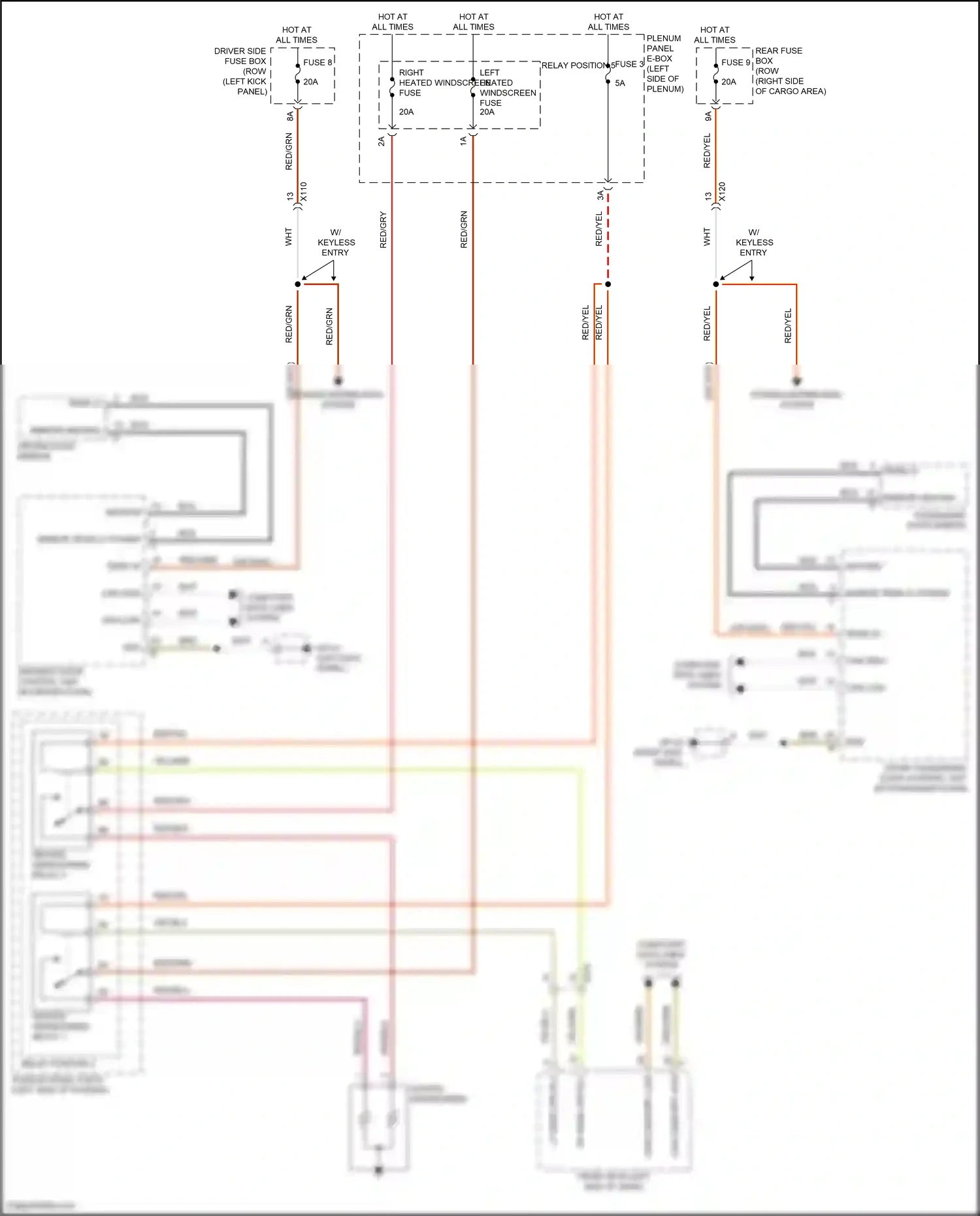 Wiring diagram gp-21 for Porsche Macan I facelift 2 (2021-2024) (15 of 29)