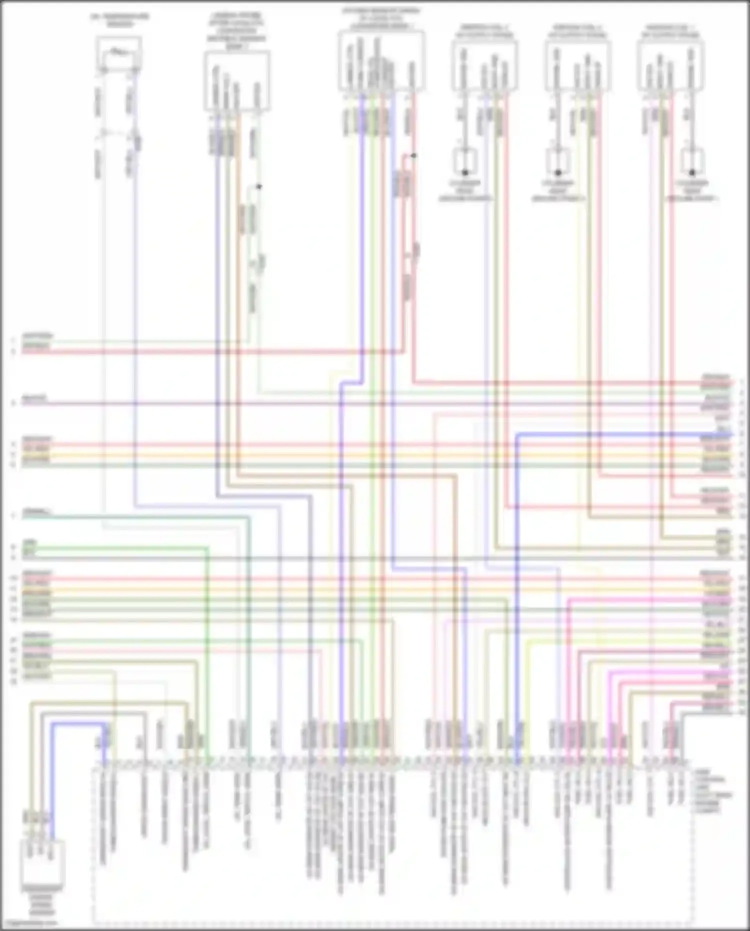 Wiring diagram lambda ctrl for Porsche Macan I facelift 2 (2021-2024) (3 of 3)