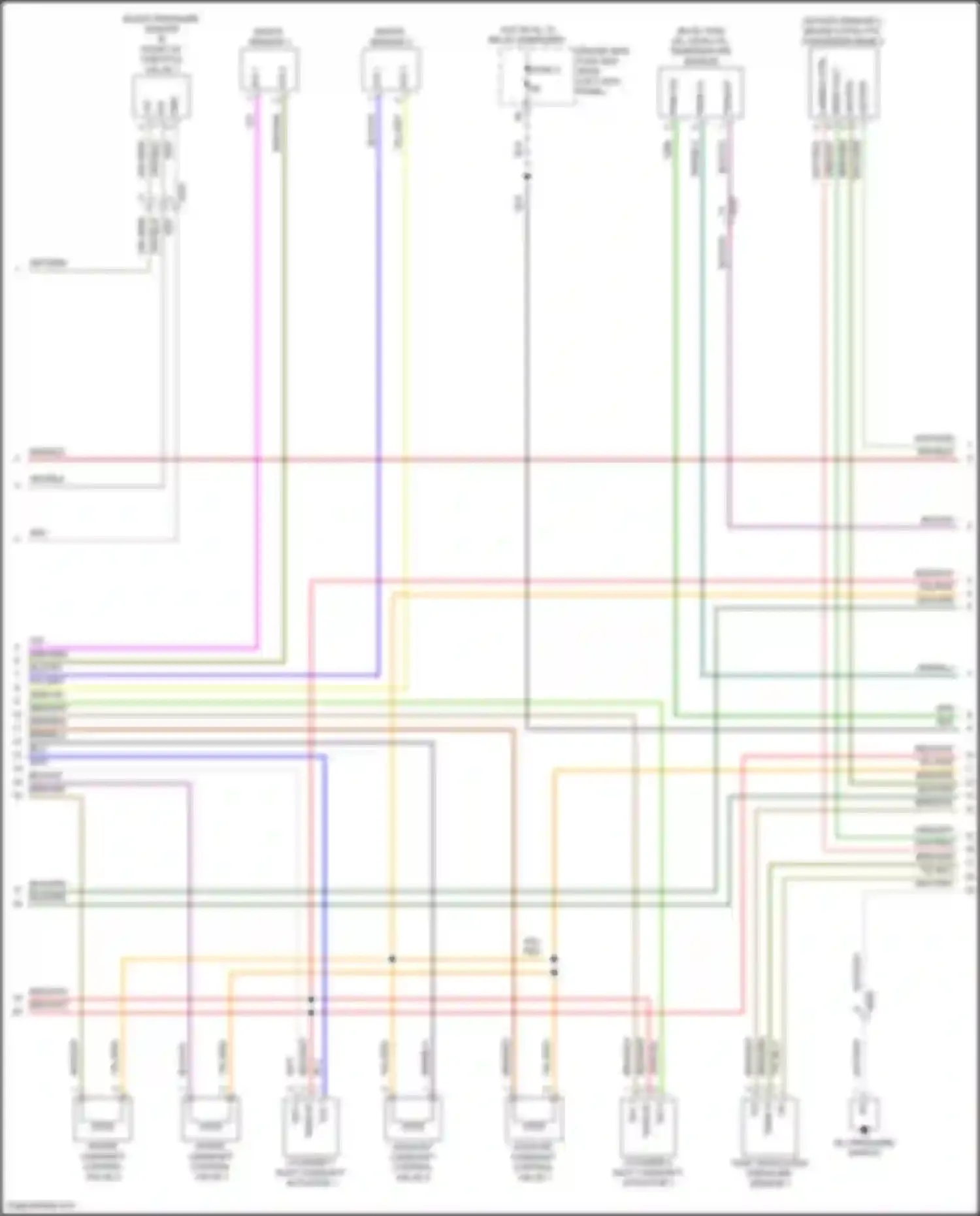 Wiring diagram lambda ctrl for Porsche Macan I facelift 2 (2021-2024) (2 of 3)