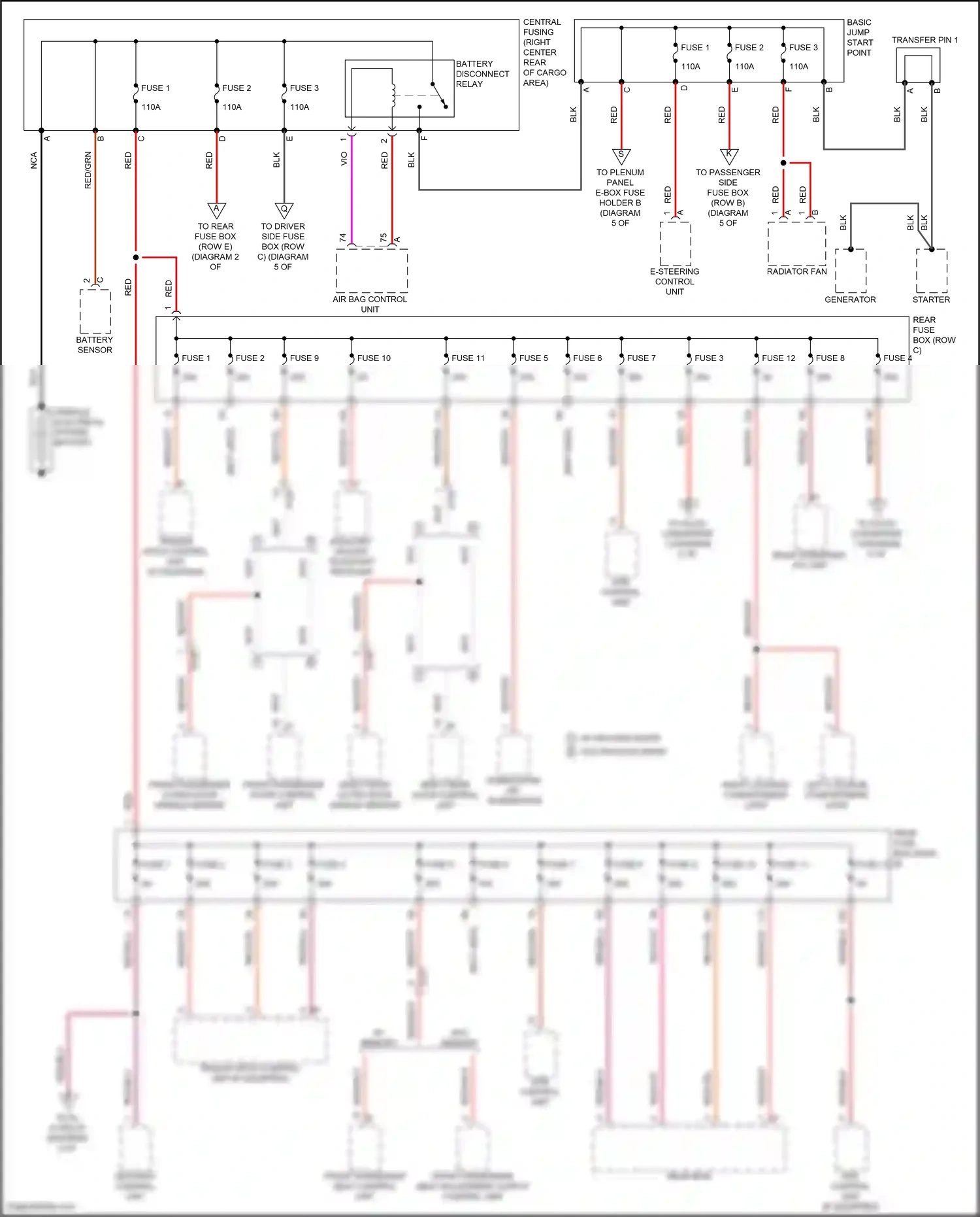 Wiring diagram nca for Porsche Macan I facelift 2 (2021-2024) (7 of 11)