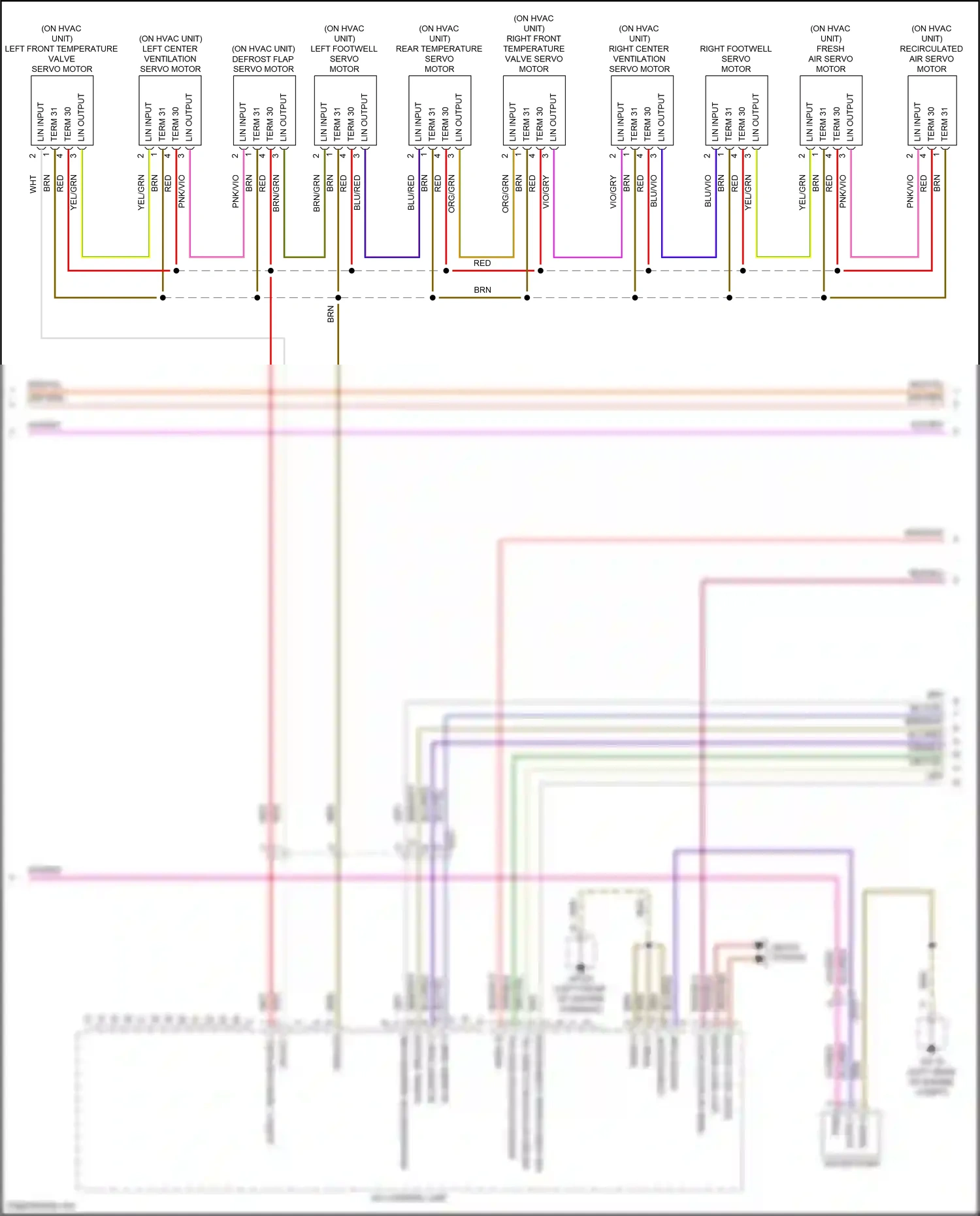 Wiring diagram brn/grn for Porsche Macan I facelift (2018-2021) (1 of 19)