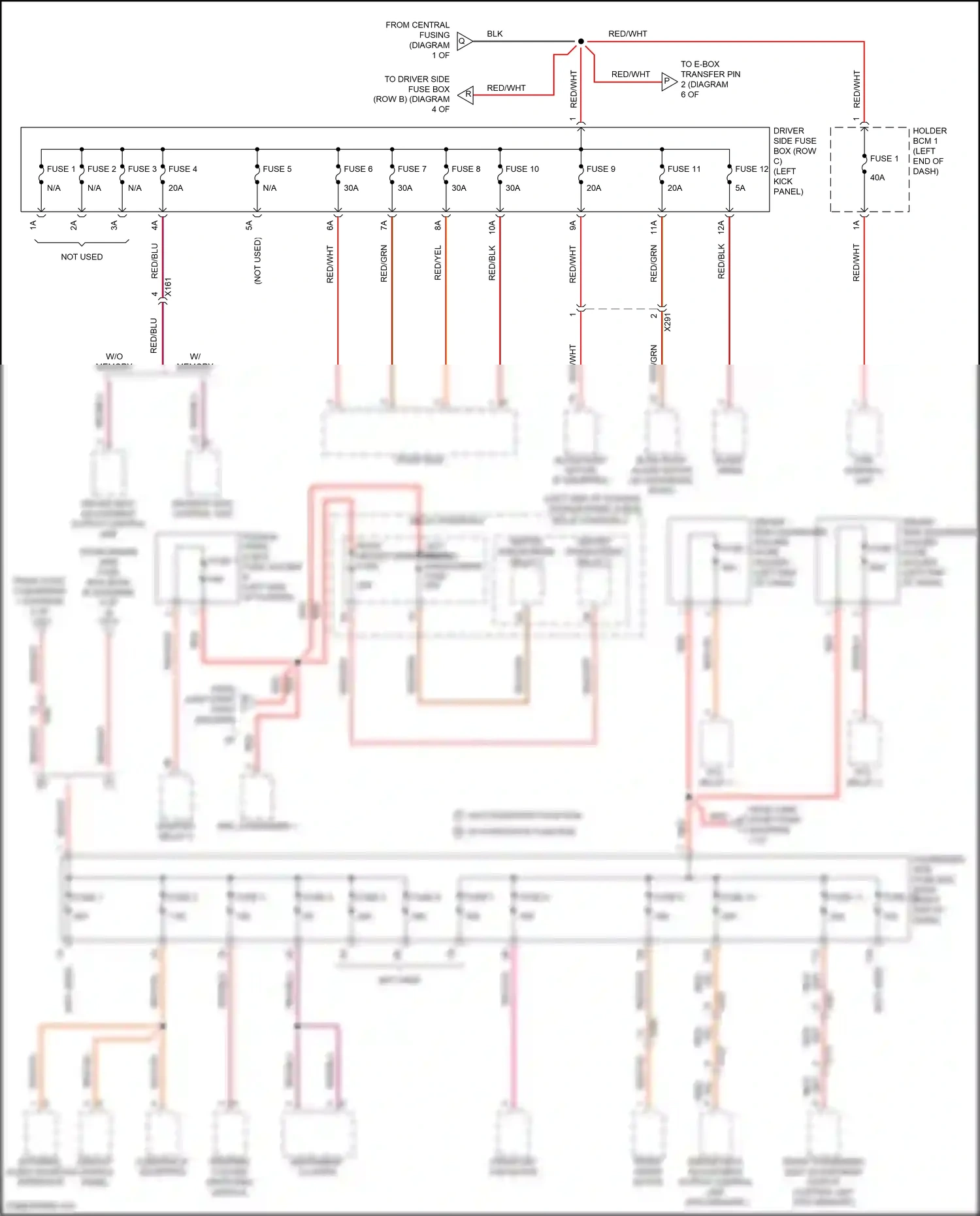 Wiring diagram fuse 8 for Porsche Macan I facelift (2018-2021) (18 of 27)