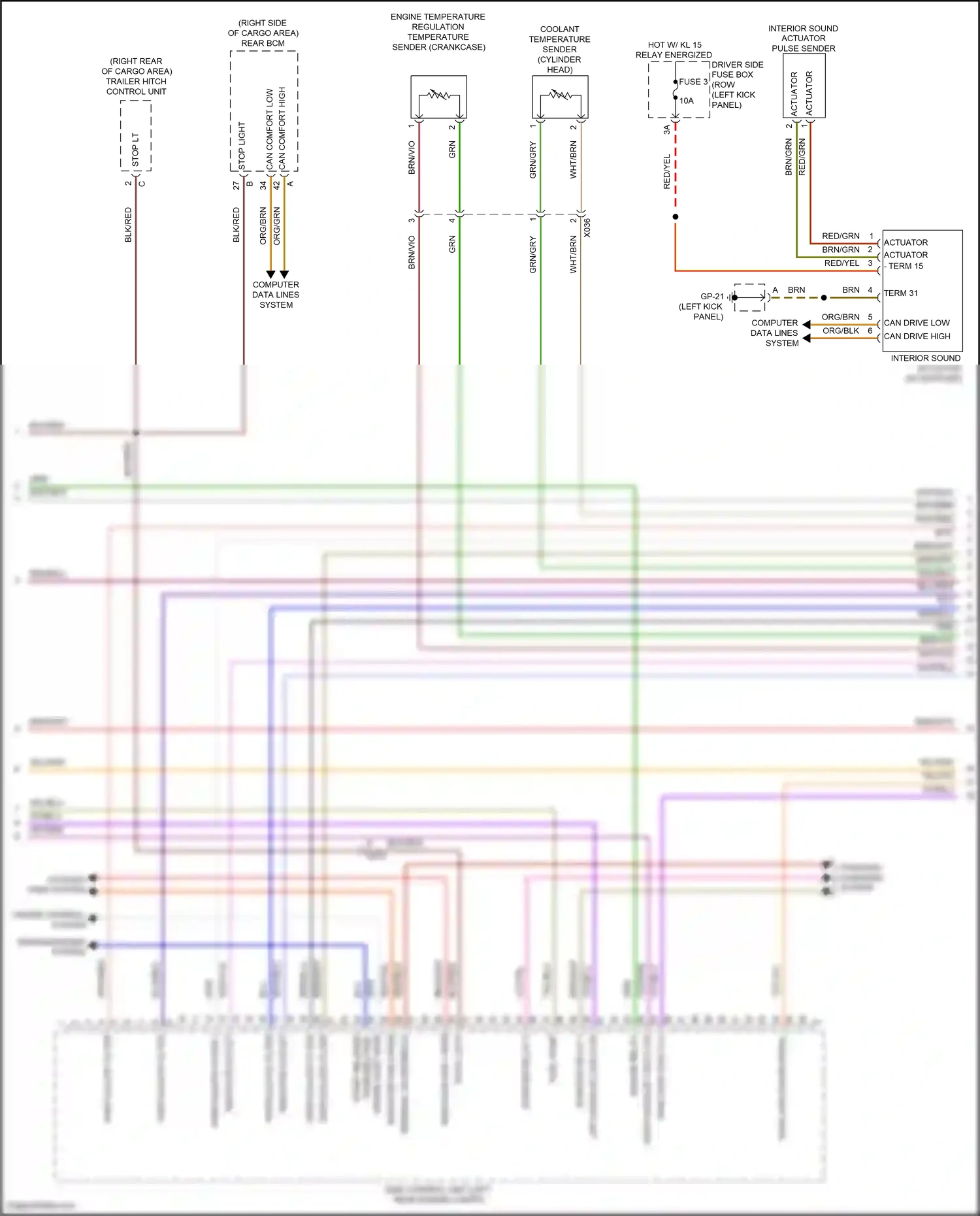 Wiring diagram grn for Porsche Macan I facelift (2018-2021) (69 of 72)
