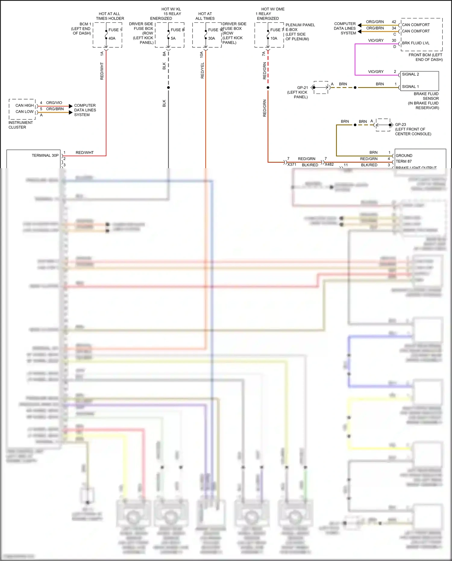 Wiring diagram grn for Porsche Macan I facelift (2018-2021) (21 of 72)