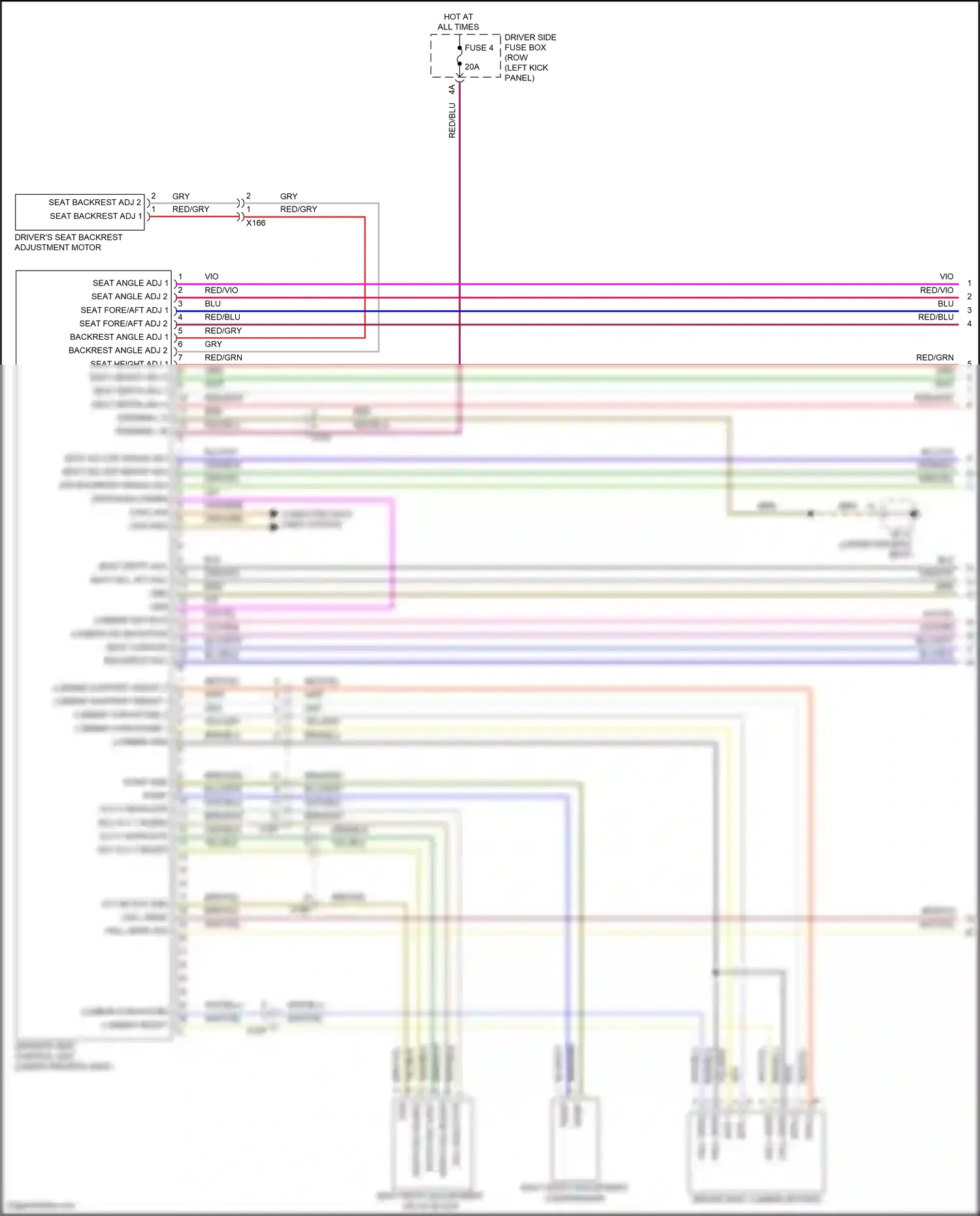 Wiring diagram gry for Porsche Macan I facelift (2018-2021) (22 of 29)