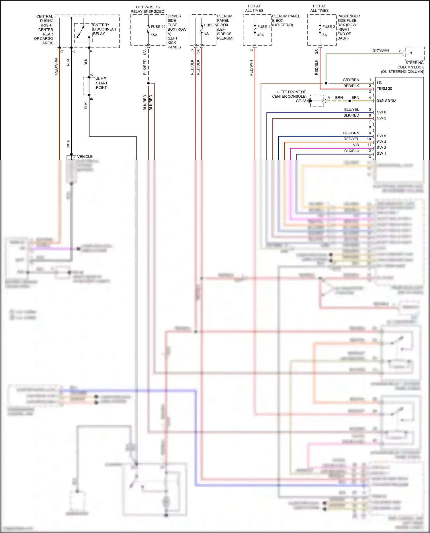 Wiring diagram lin 3 for Porsche Macan I facelift (2018-2021) (6 of 6)