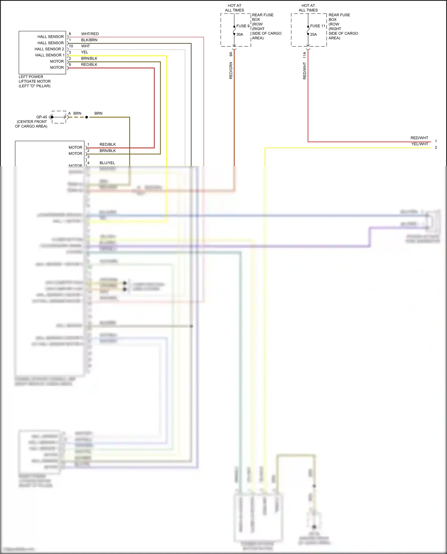 Wiring diagram org/brn for Porsche Macan I facelift (2018-2021) (48 of 75)