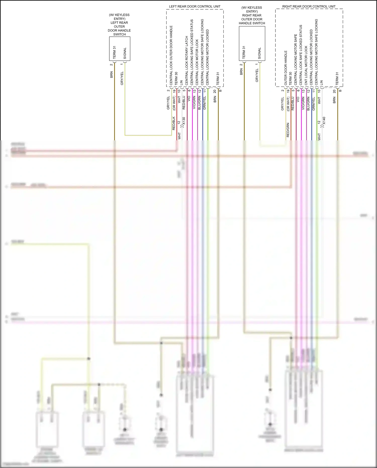 Wiring diagram term 30 for Porsche Macan I facelift (2018-2021) (63 of 76)