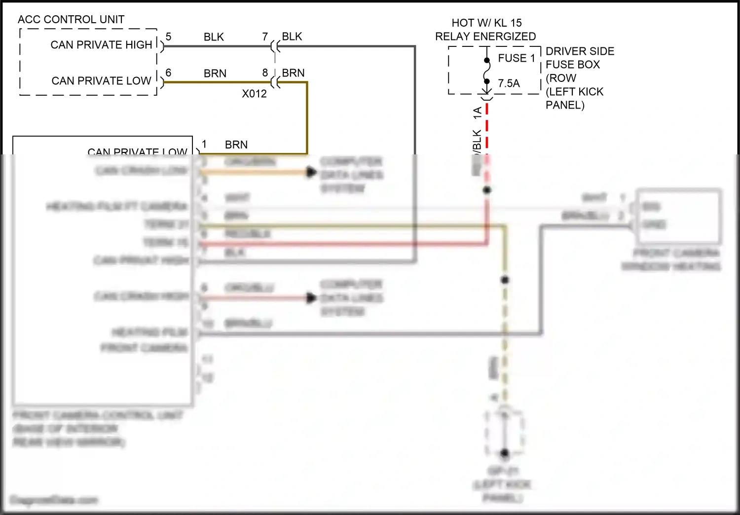 Wiring diagram term 31 for Porsche Macan I facelift (2018-2021) (41 of 105)