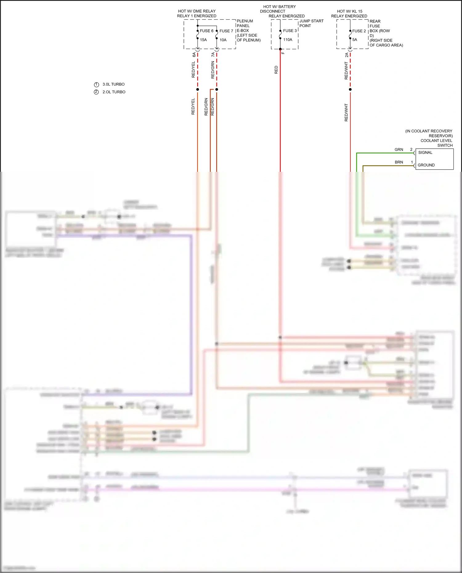Wiring diagram term 87 for Porsche Macan I facelift (2018-2021) (3 of 19)