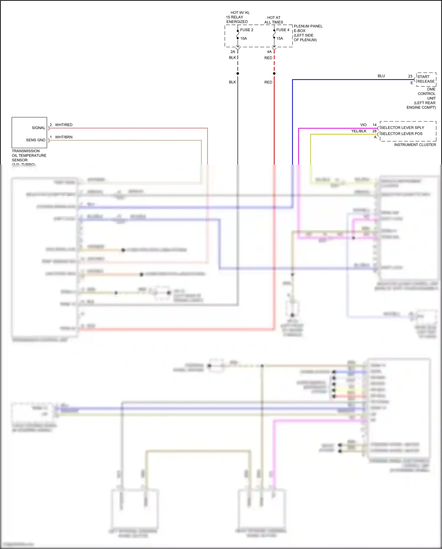 Wiring diagram tip-up for Porsche Macan I facelift (2018-2021) (1 of 1)