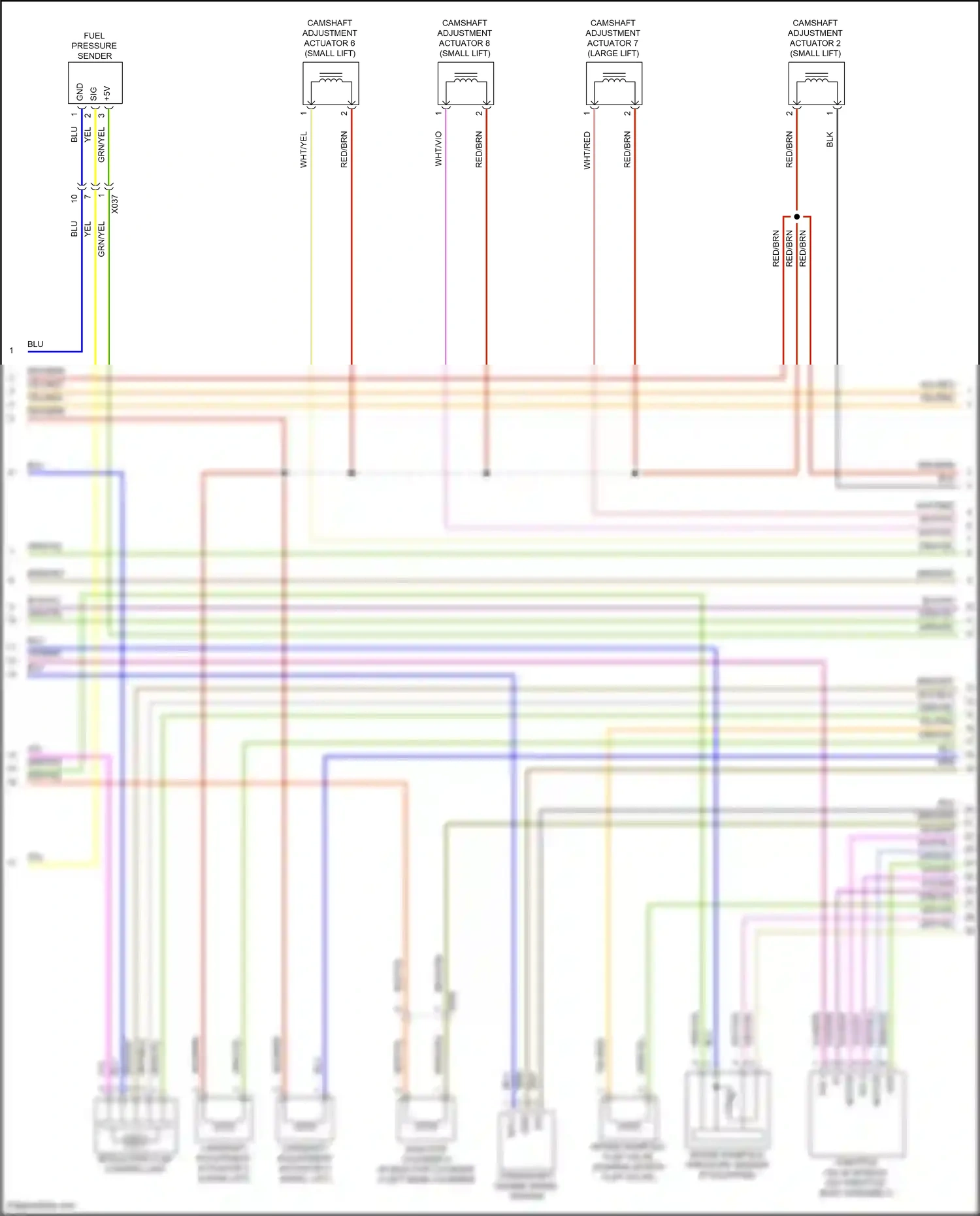 Wiring diagram vio/brn for Porsche Macan I facelift (2018-2021) (35 of 35)