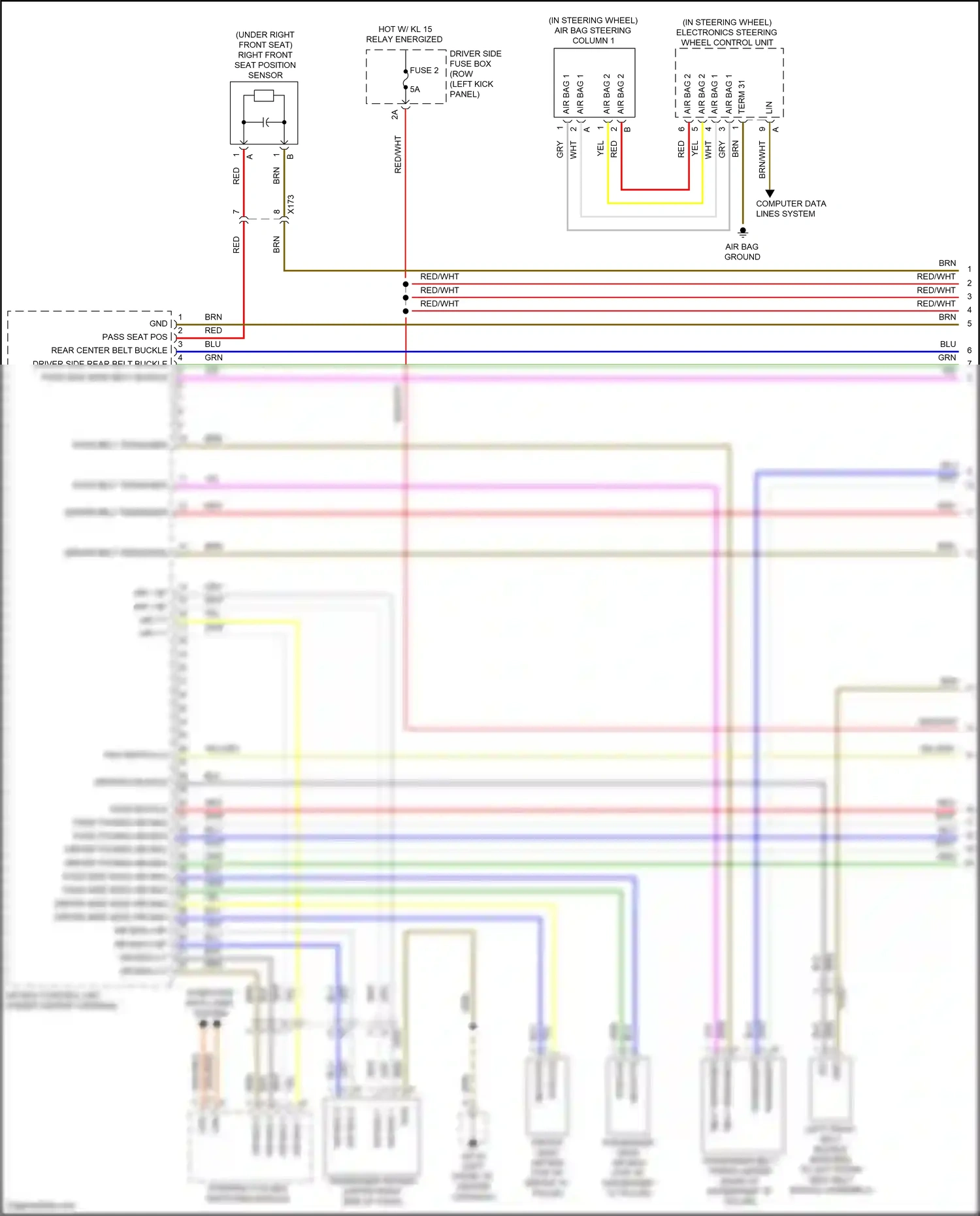 Wiring diagram blk for Porsche Macan I (2014-2019) (9 of 69)
