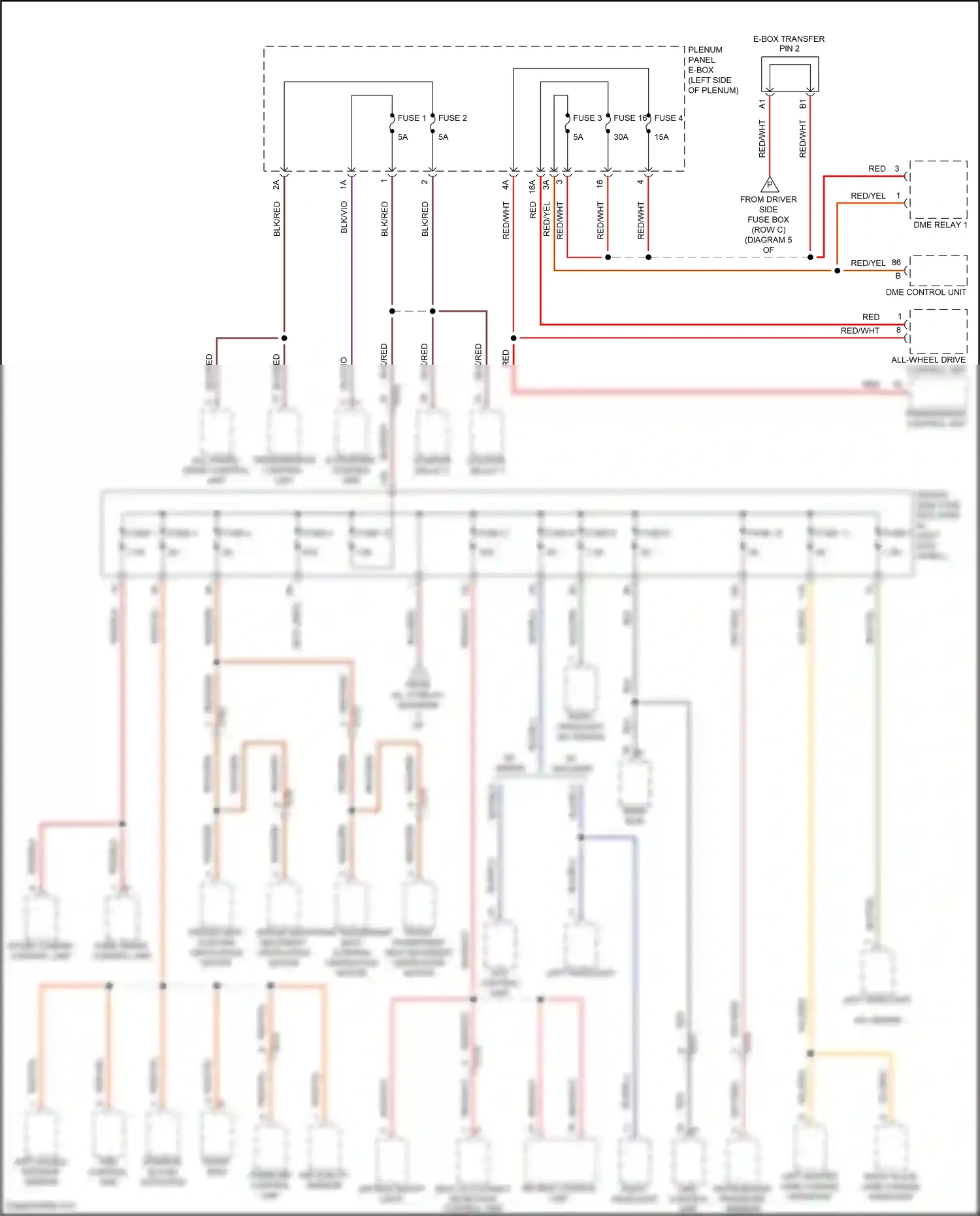 Wiring diagram blk for Porsche Macan I (2014-2019) (8 of 69)