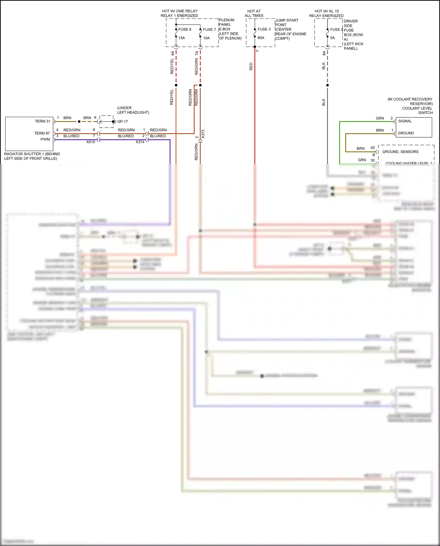 Wiring diagram blk for Porsche Macan I (2014-2019) (51 of 69)