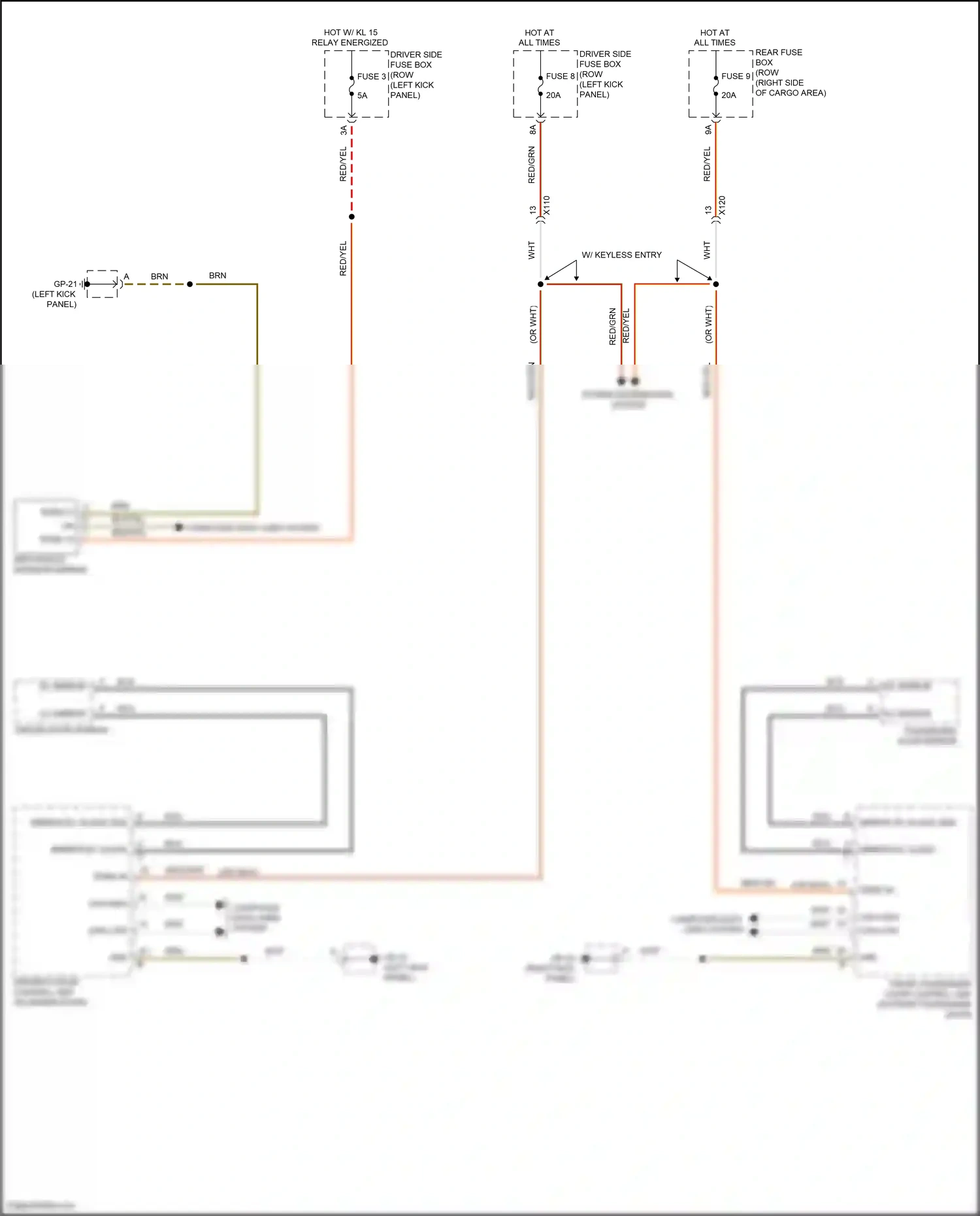 Wiring diagram gp-21 for Porsche Macan I (2014-2019) (19 of 25)